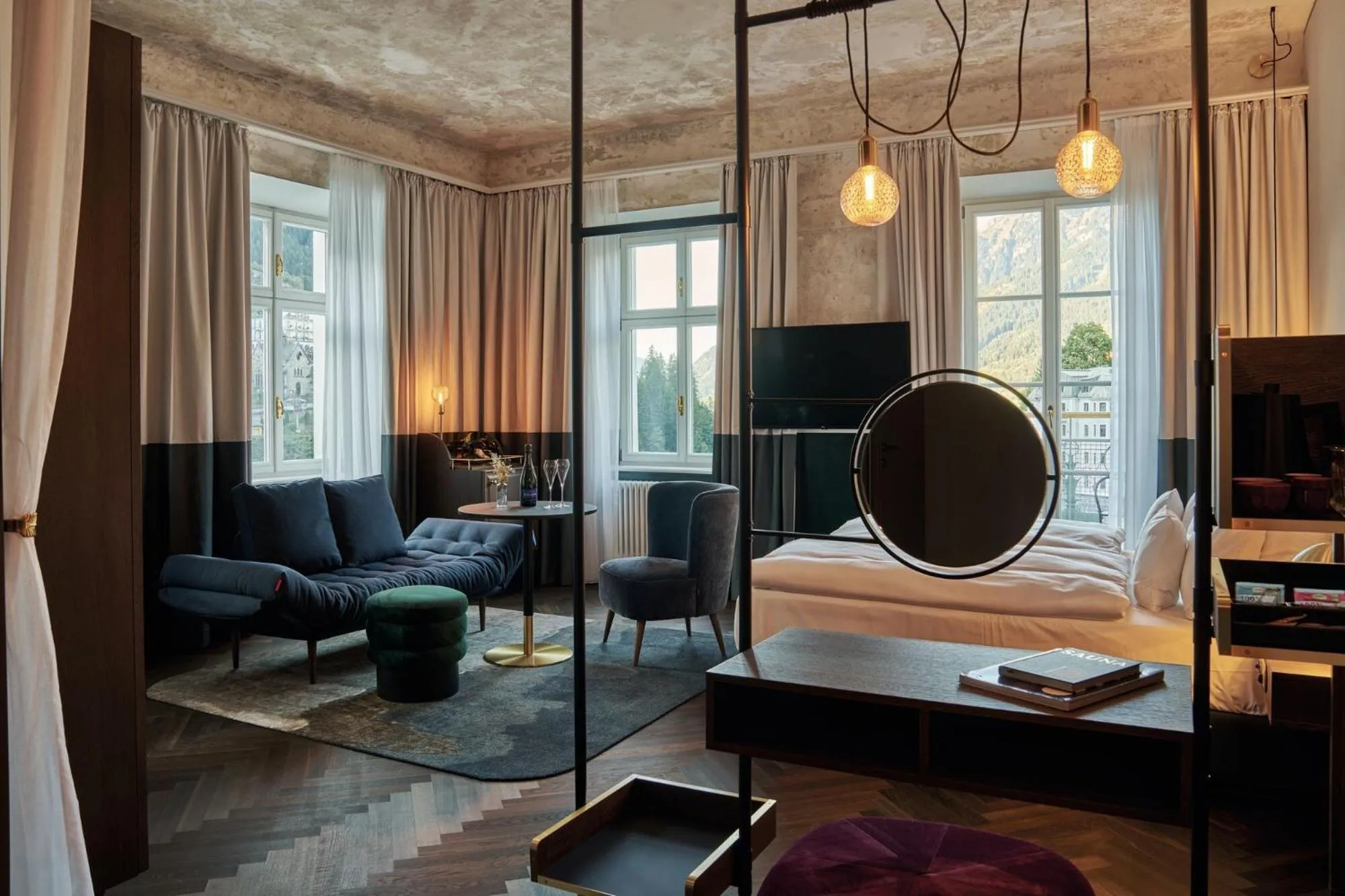 Bed in A-ROSA Straubinger Grand Hotel Bad Gastein - Adults Only