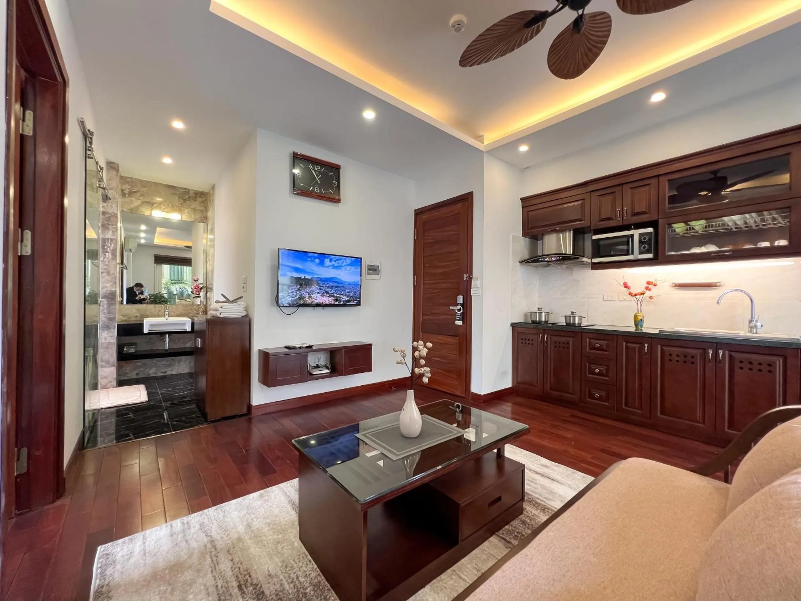 Living room in NINE HOUSING 535 Kim Ma