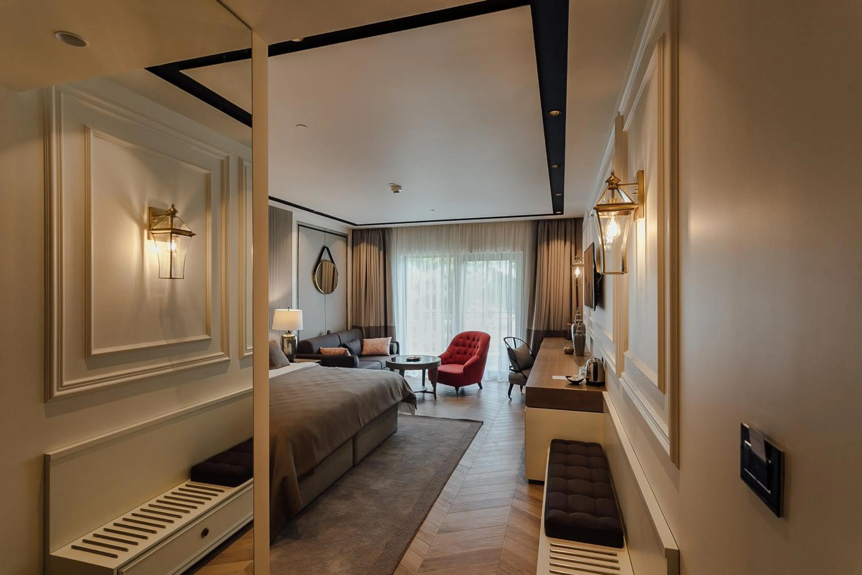 Living room, Bed in Boutique Hotel & Spa Casa del Mare - Mediterraneo