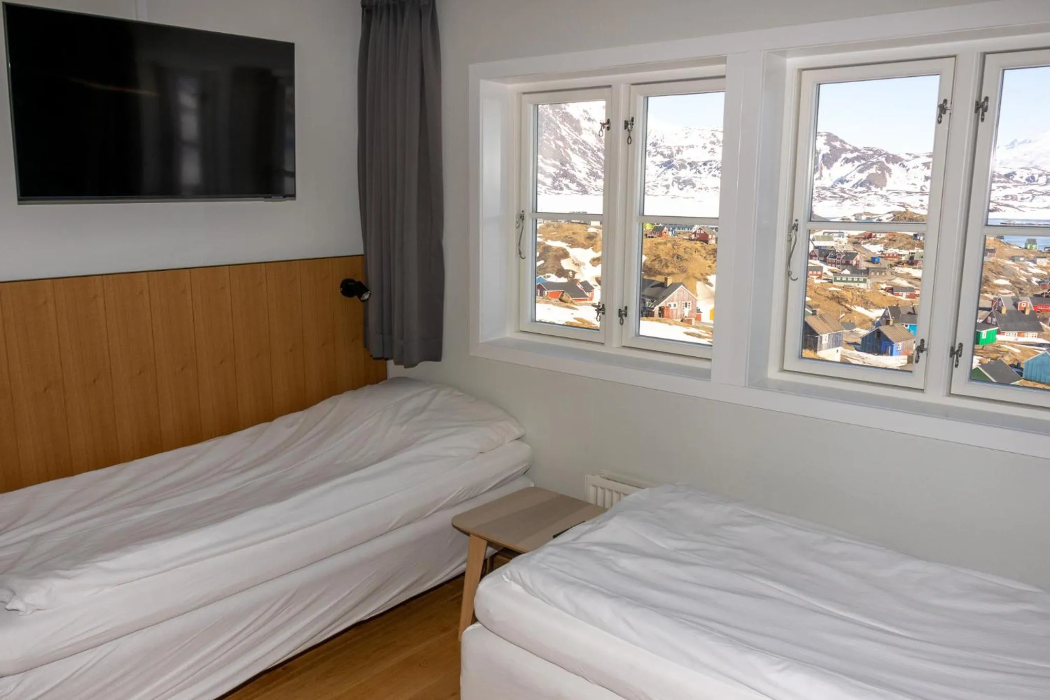 Bed in Hotel Angmagssalik