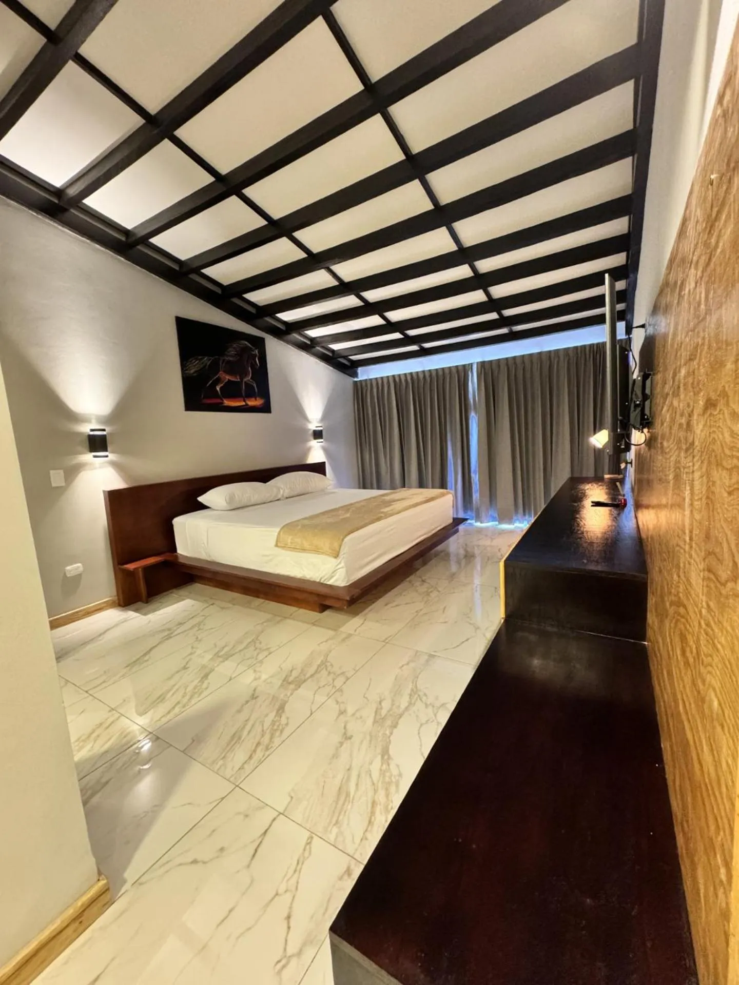 Bed in HOTEL TESORO BEACH