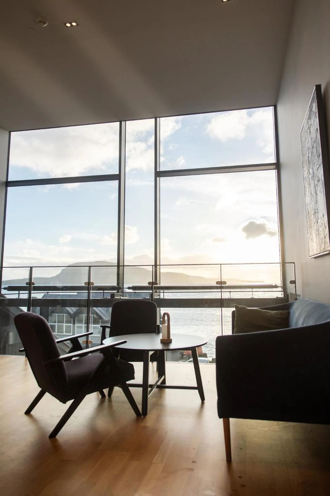 Lobby or reception in Hotel Djurhuus