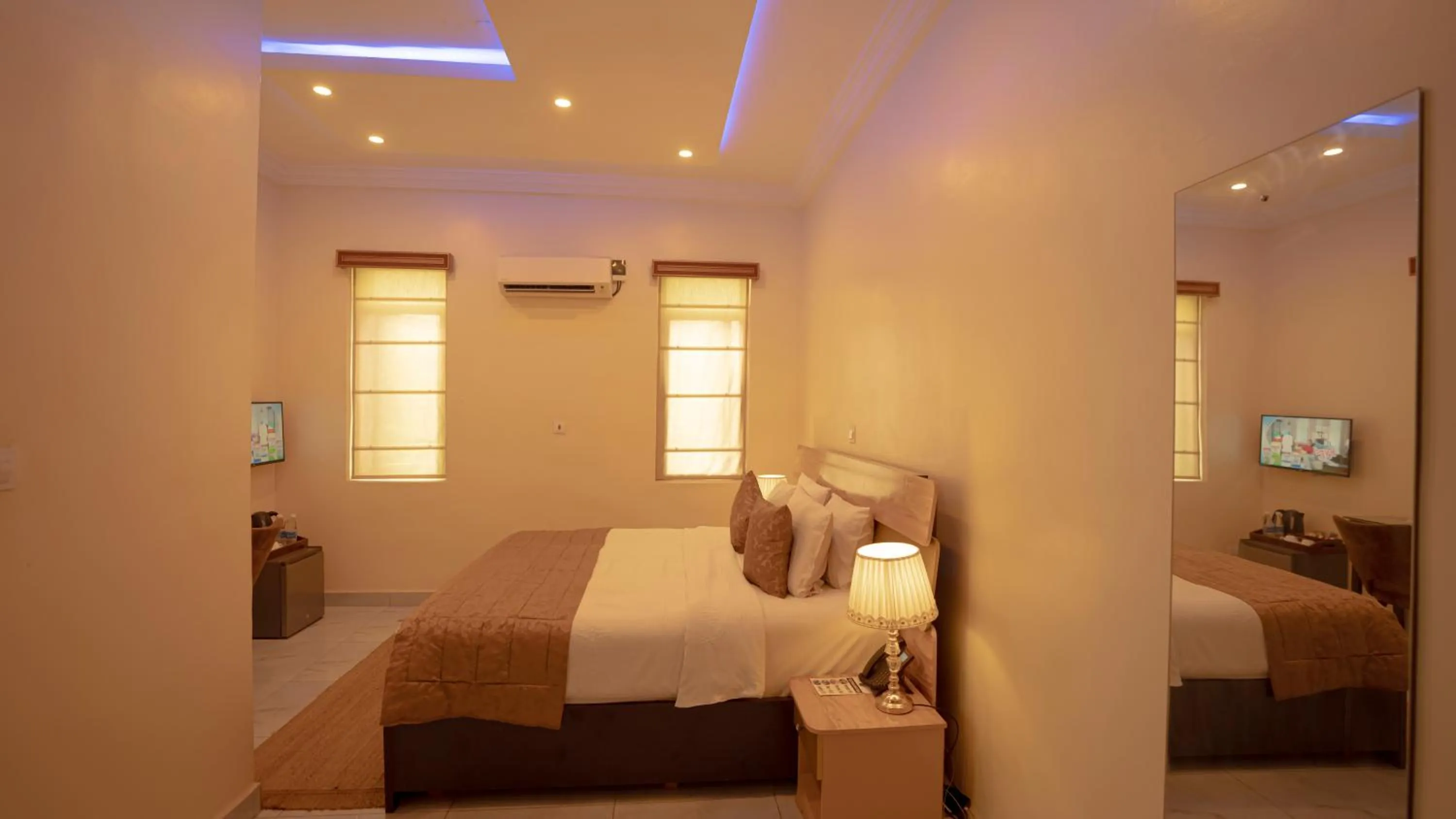 Bed in Providha Hotel & Suites