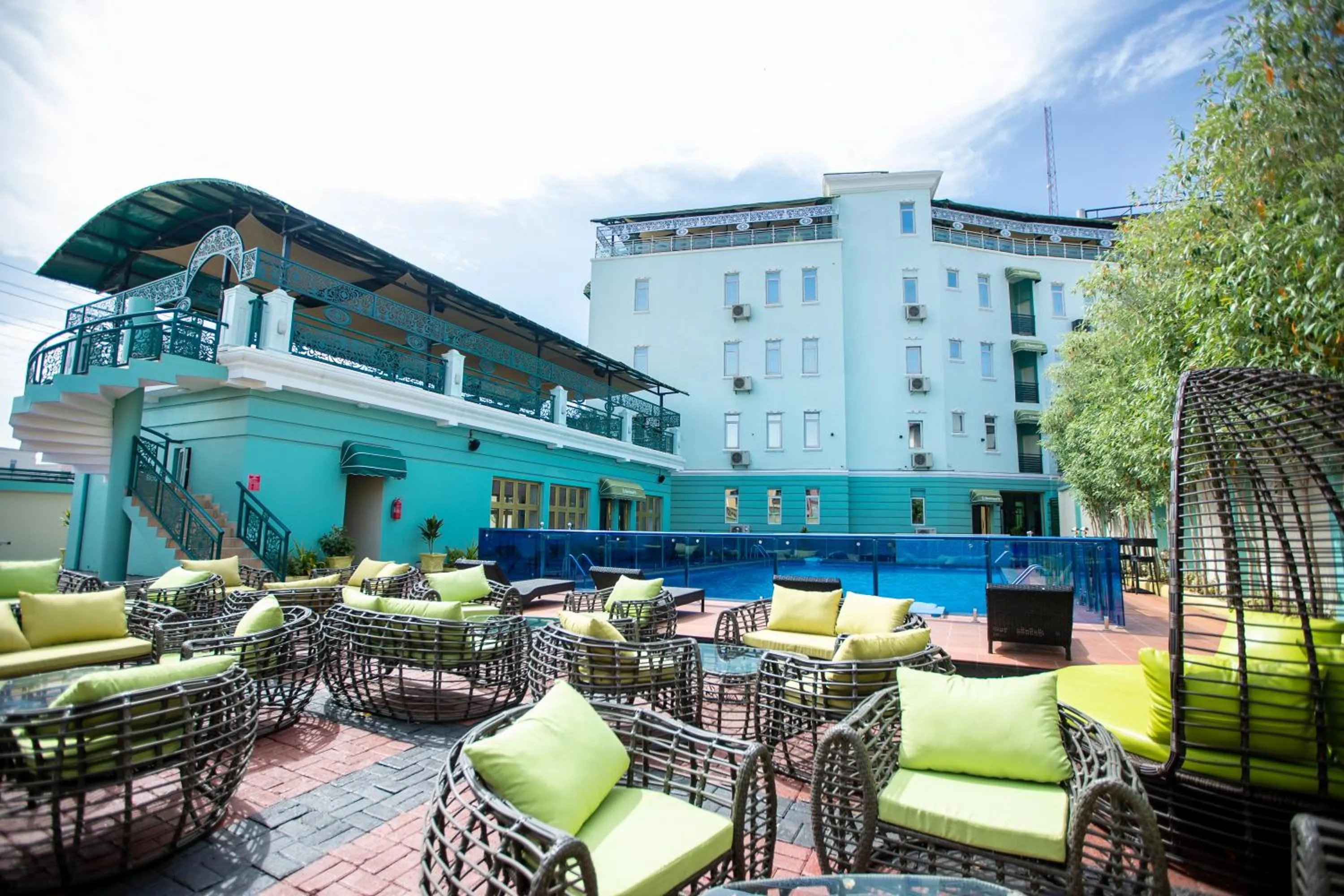 Swimming pool in Providha Hotel & Suites