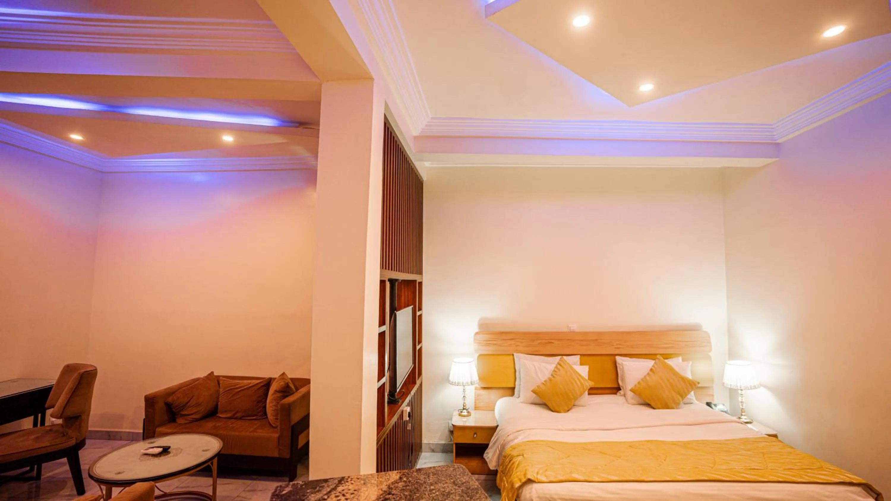 Bed in Providha Hotel & Suites