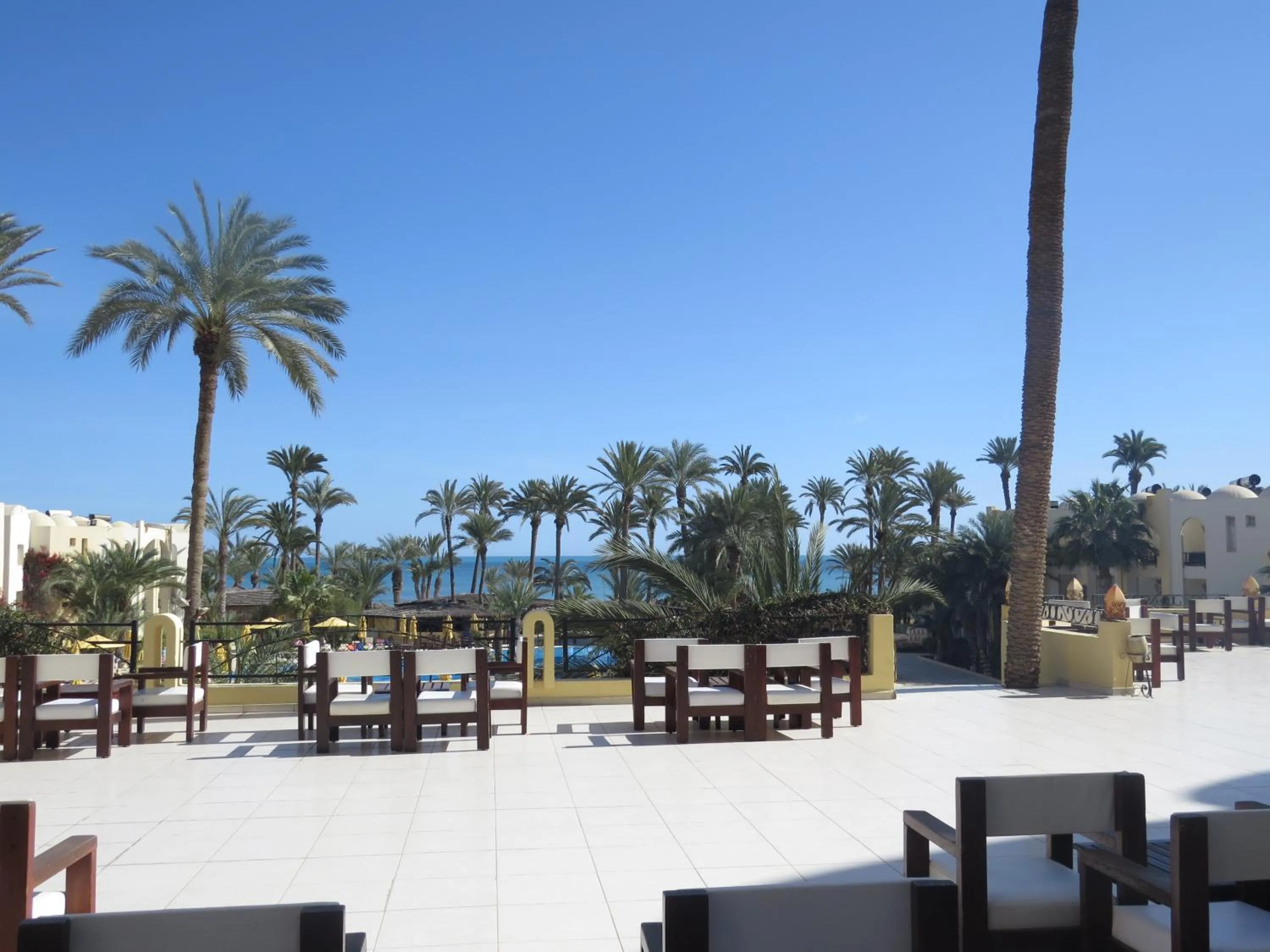 Seating area in Eden Star Resort