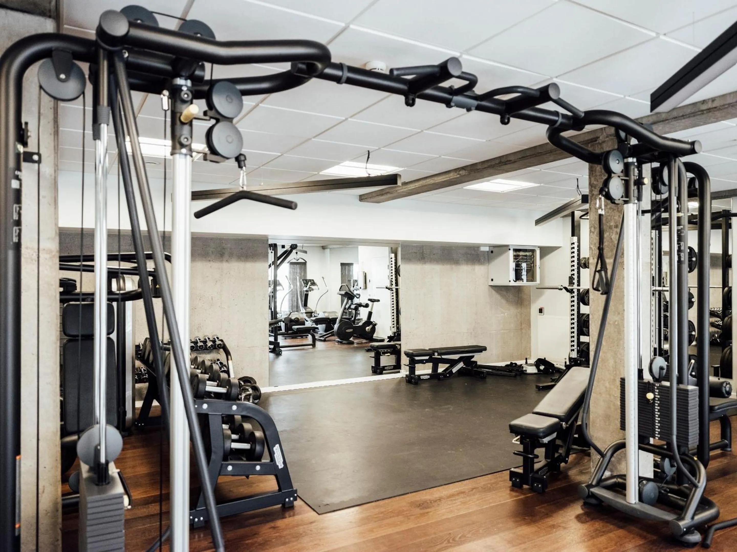 Fitness centre/facilities in Hotel Føroyar