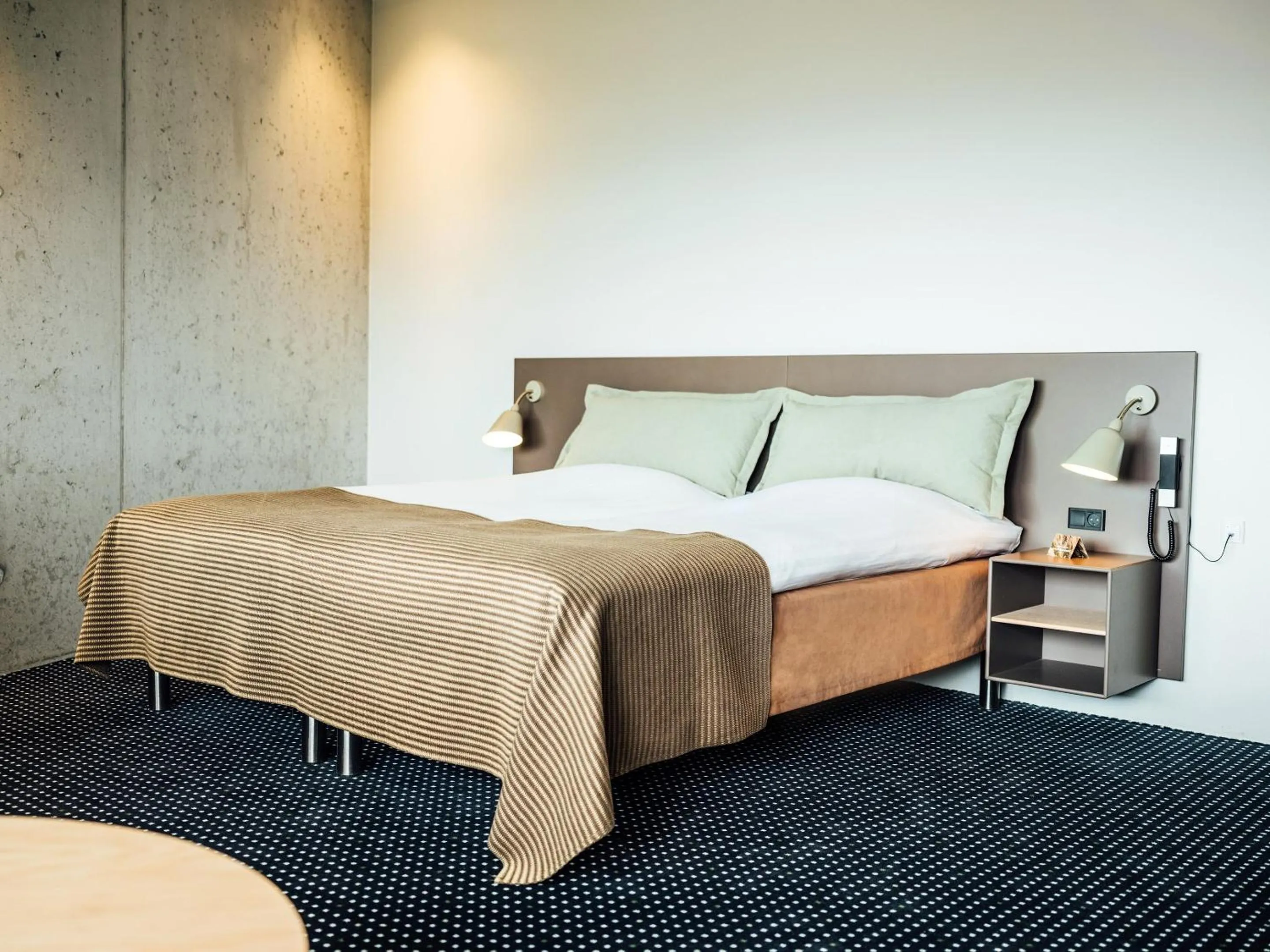 Photo of the whole room, Bed in Hotel Føroyar