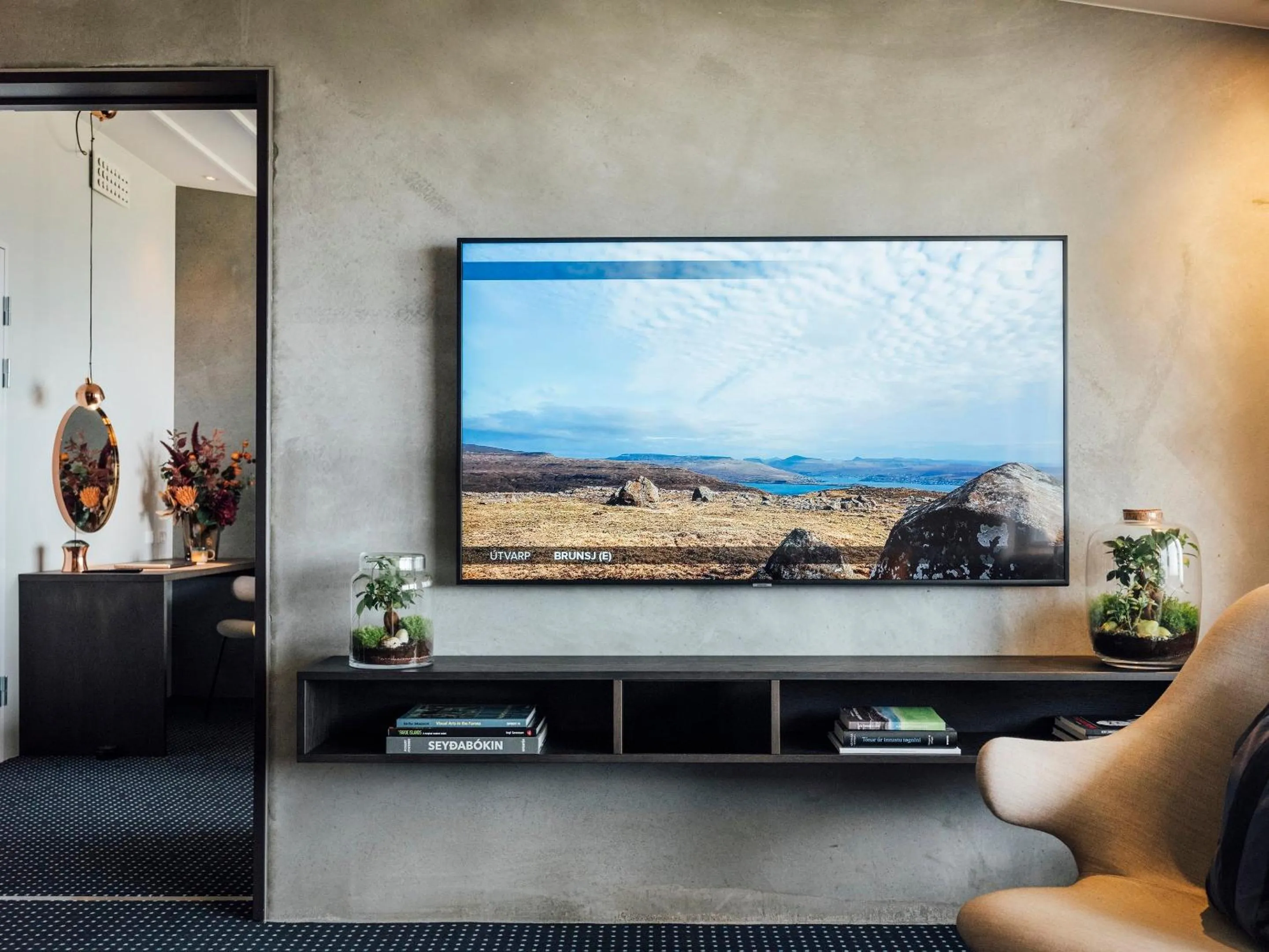 TV and multimedia in Hotel Føroyar