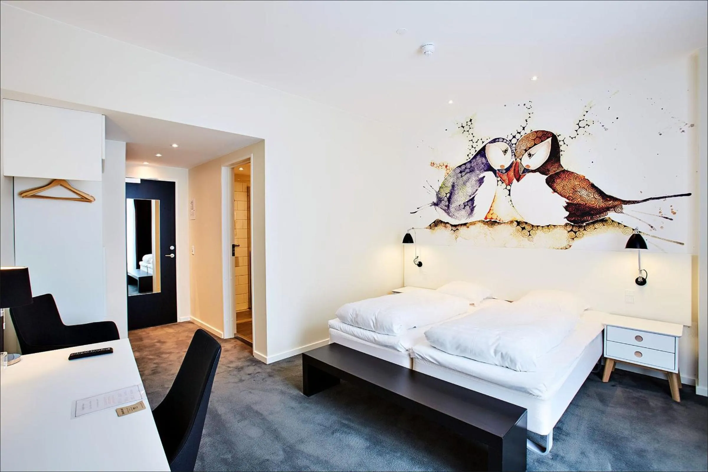 Photo of the whole room, Bed in Hotel Hafnia