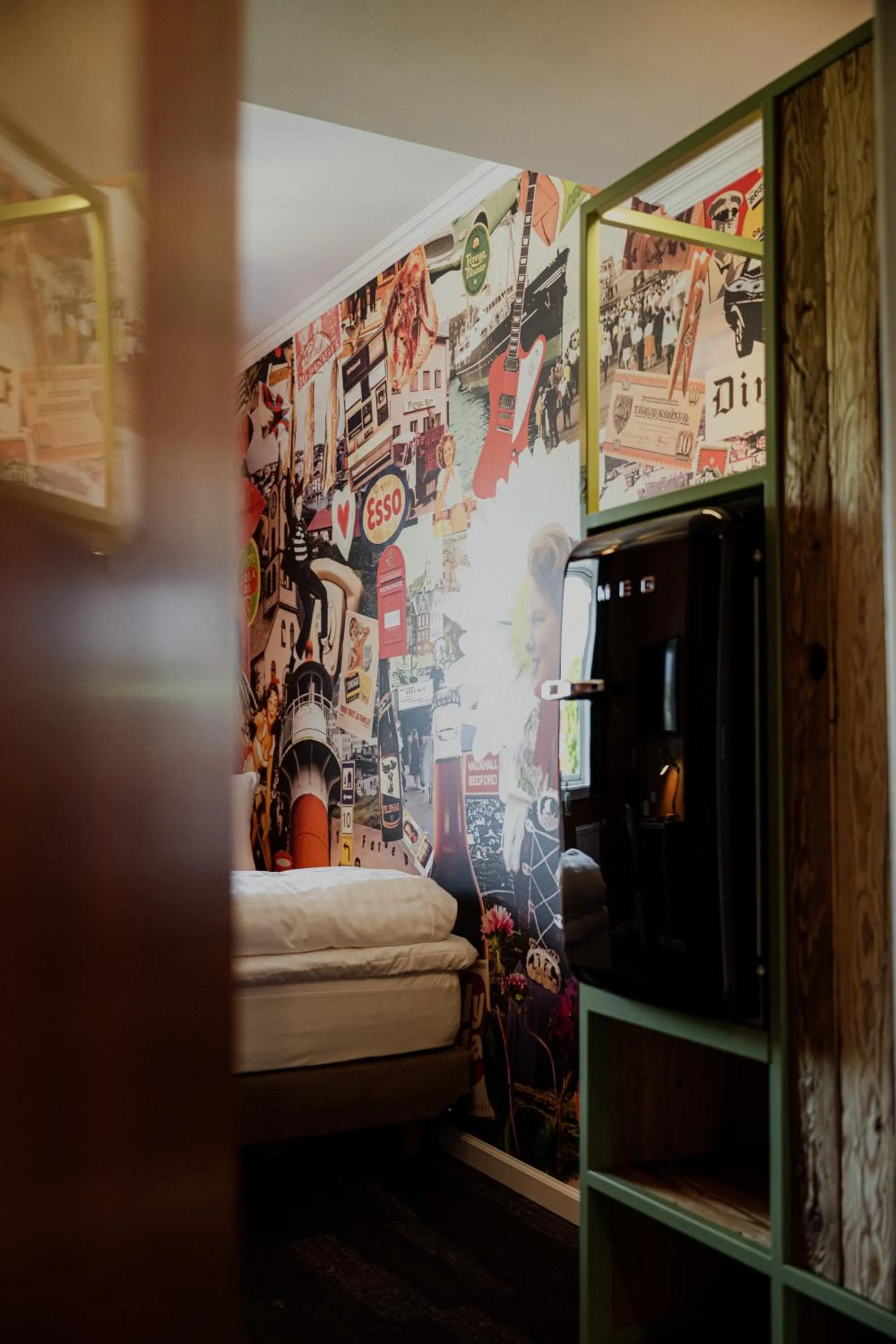 Bedroom, Bed in Hotel Hafnia