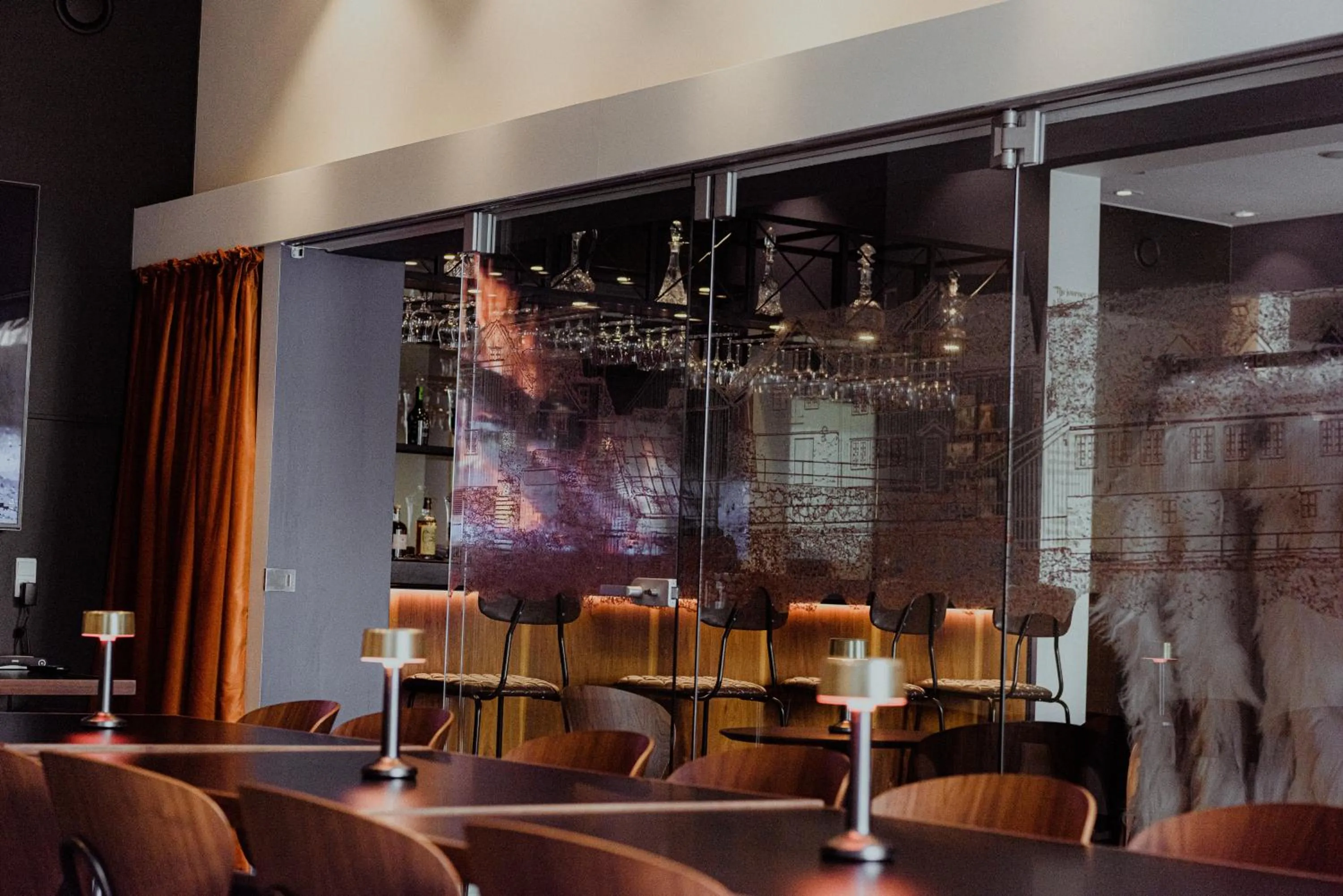 Lounge or bar in Hotel Hafnia