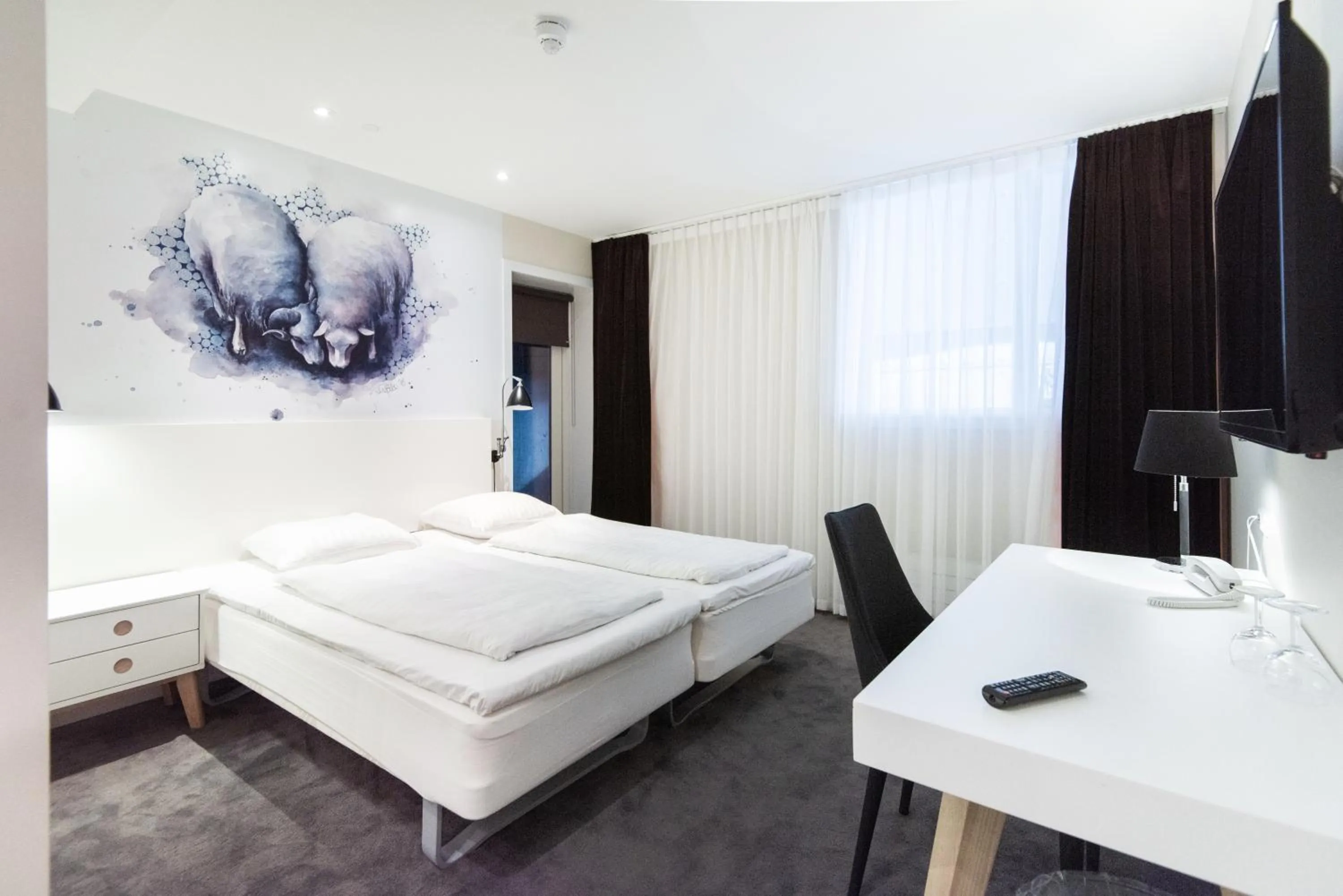 Photo of the whole room, Bed in Hotel Hafnia