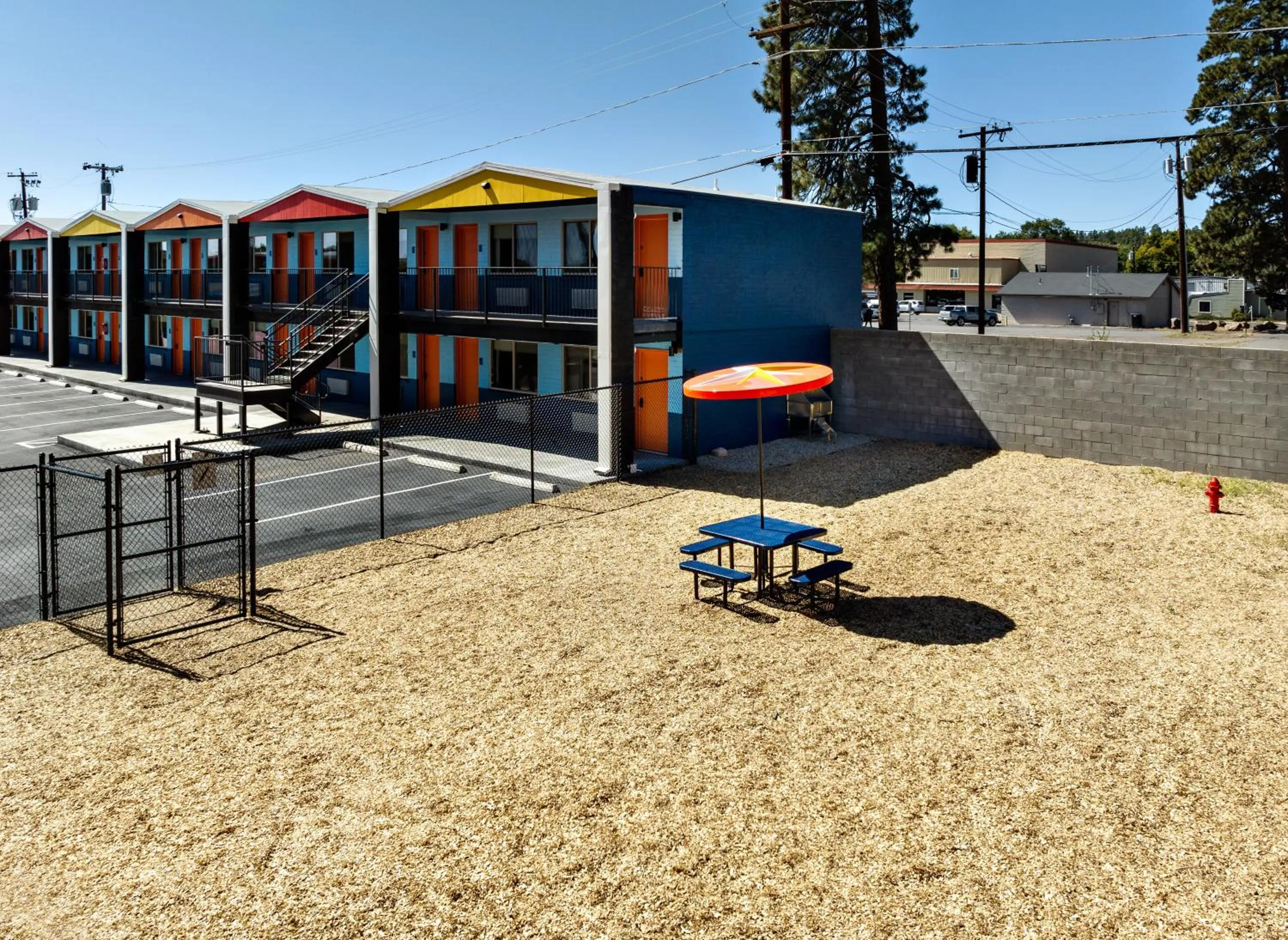 Property building in Americana Motor Hotel