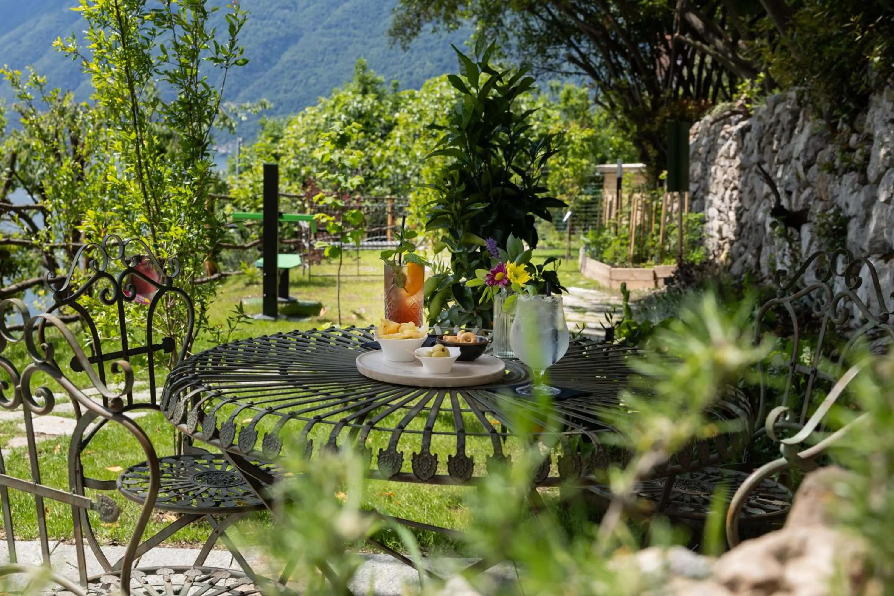 Garden in Villa Clementina Boutique Hotel