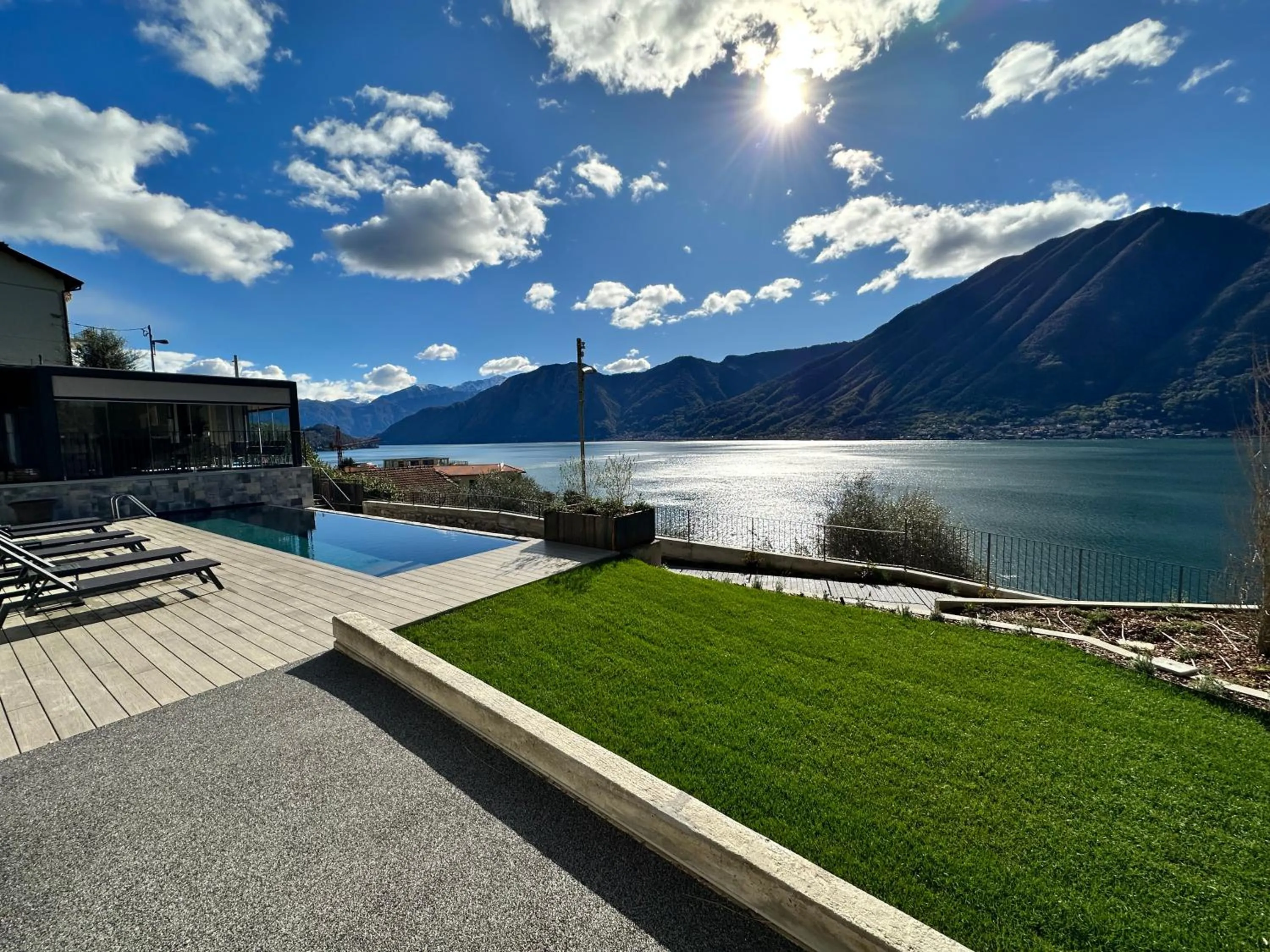 Lake view in Villa Clementina Boutique Hotel