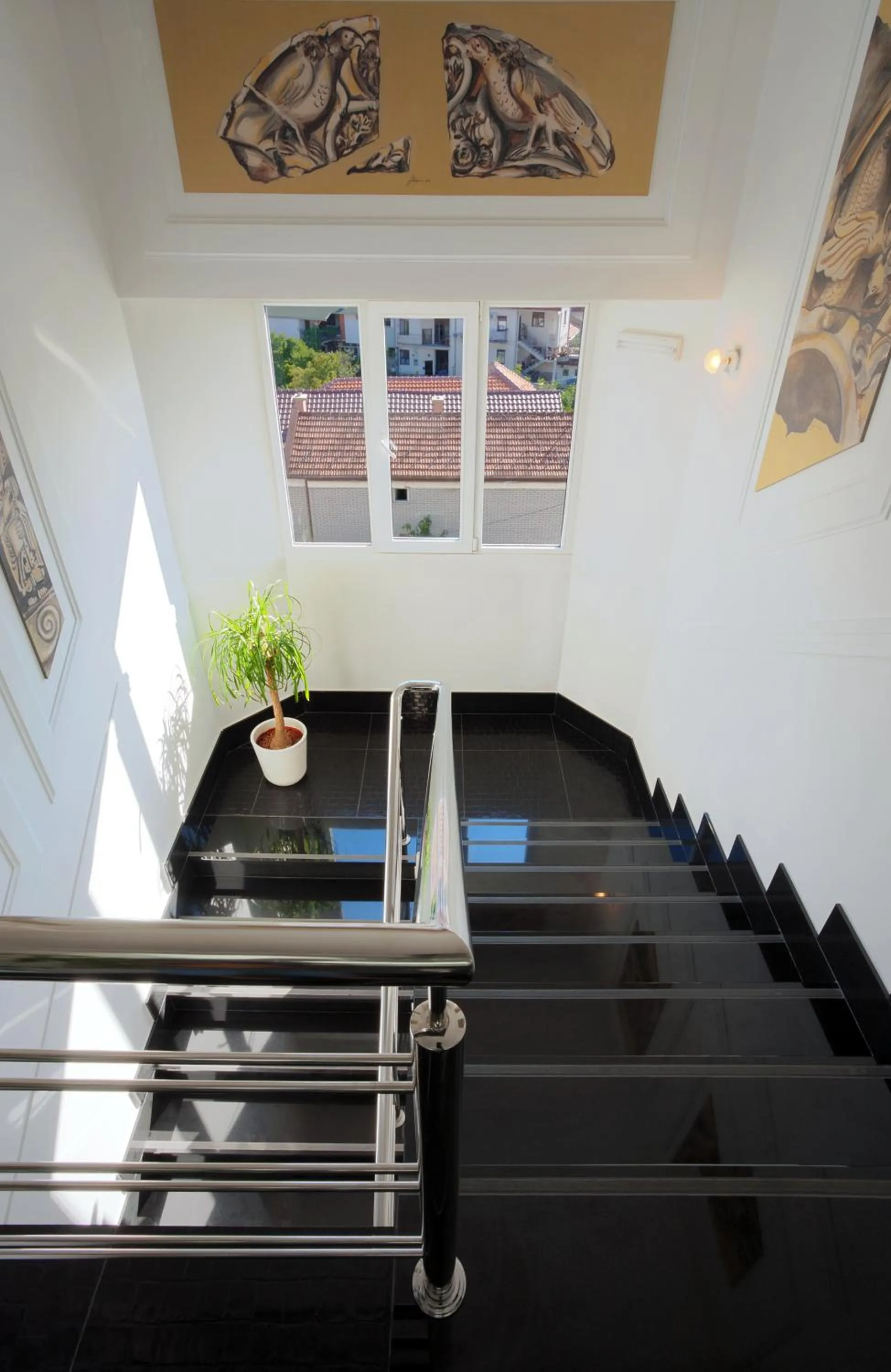 Decorative detail in Garni Hotel Crystal