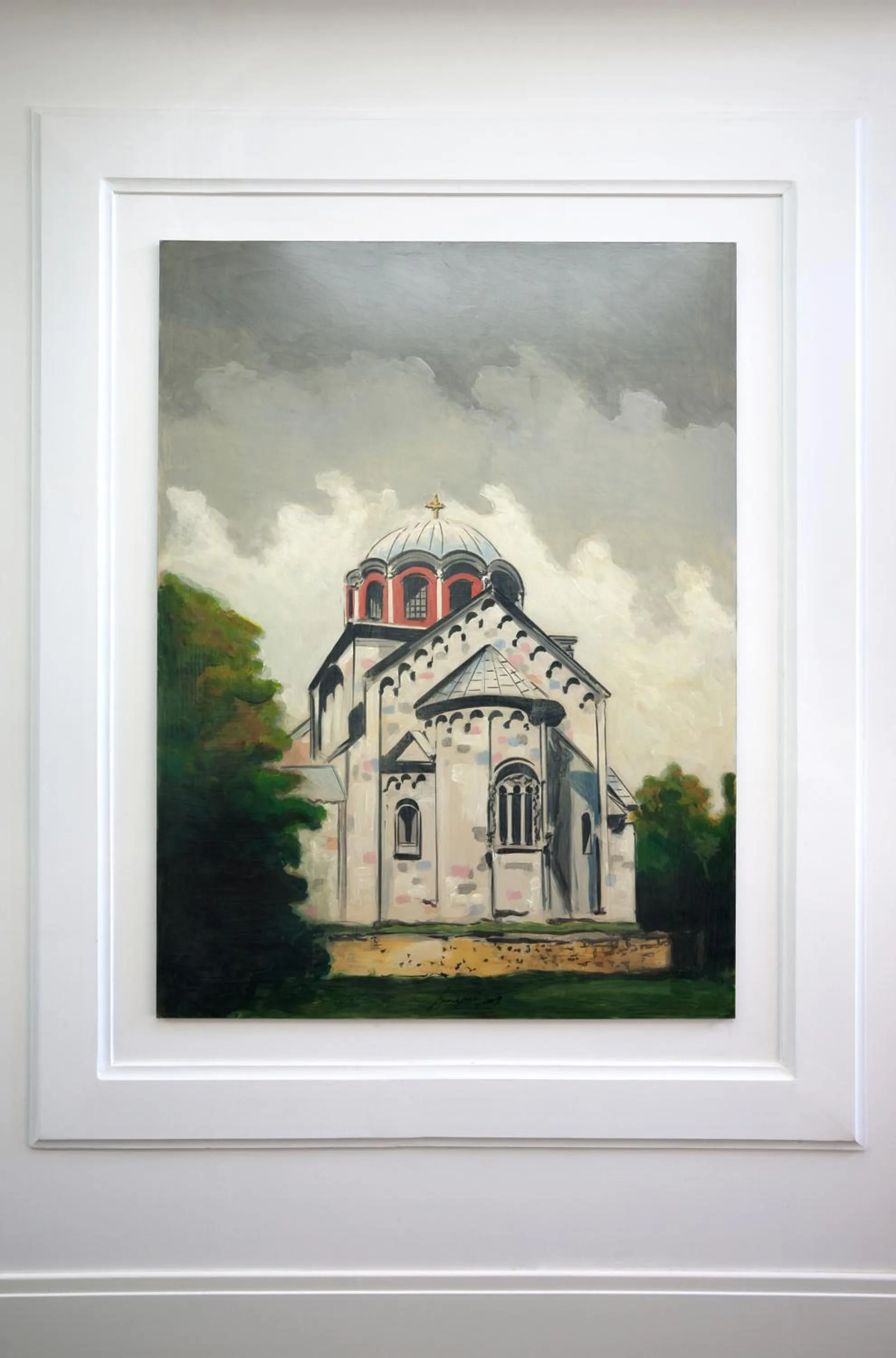 Decorative detail in Garni Hotel Crystal