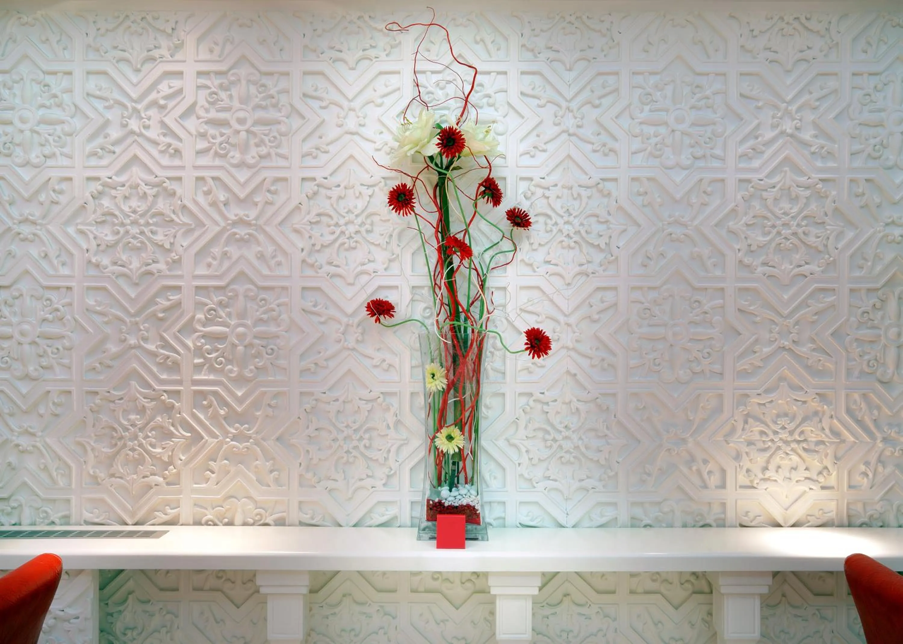 Decorative detail in Garni Hotel Crystal