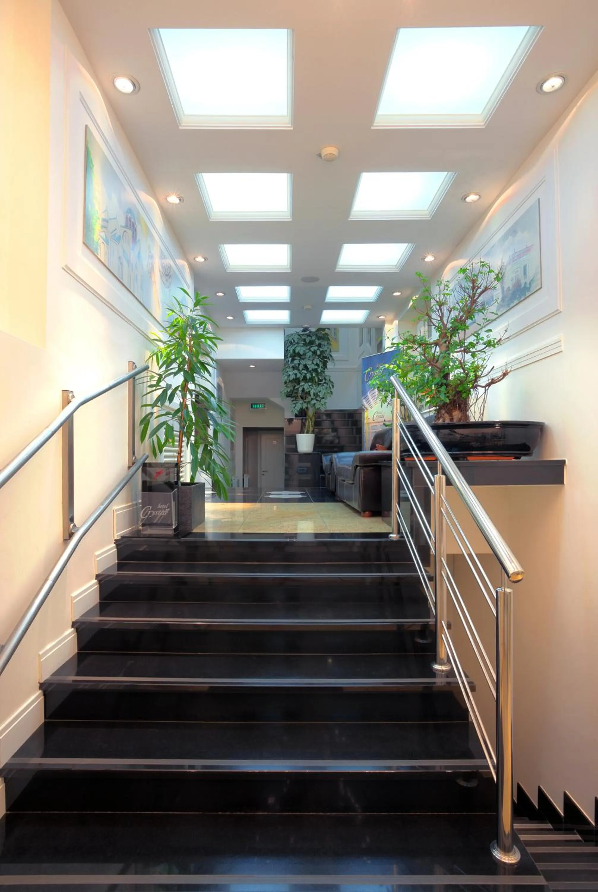 Decorative detail in Garni Hotel Crystal