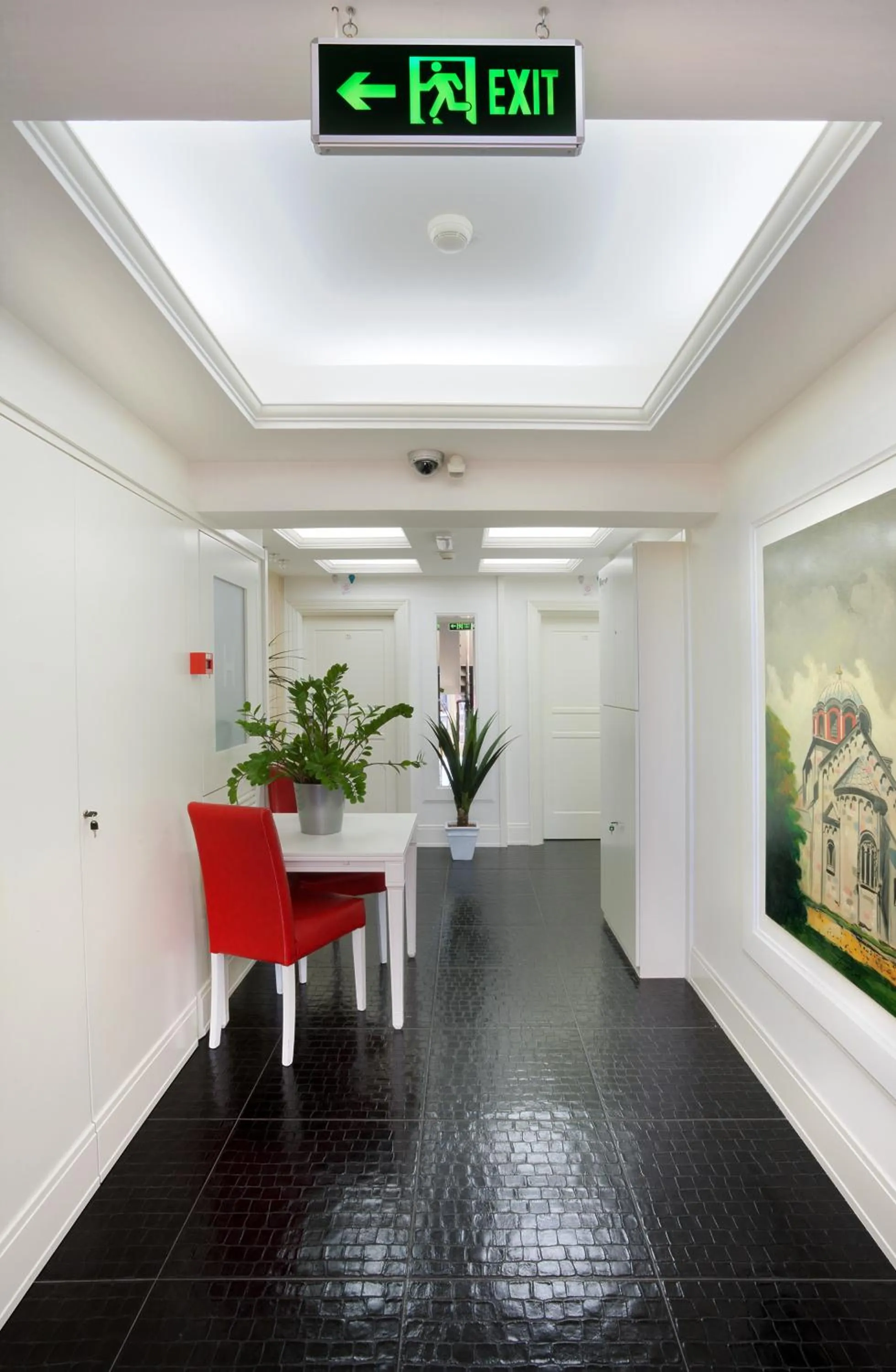 Decorative detail in Garni Hotel Crystal