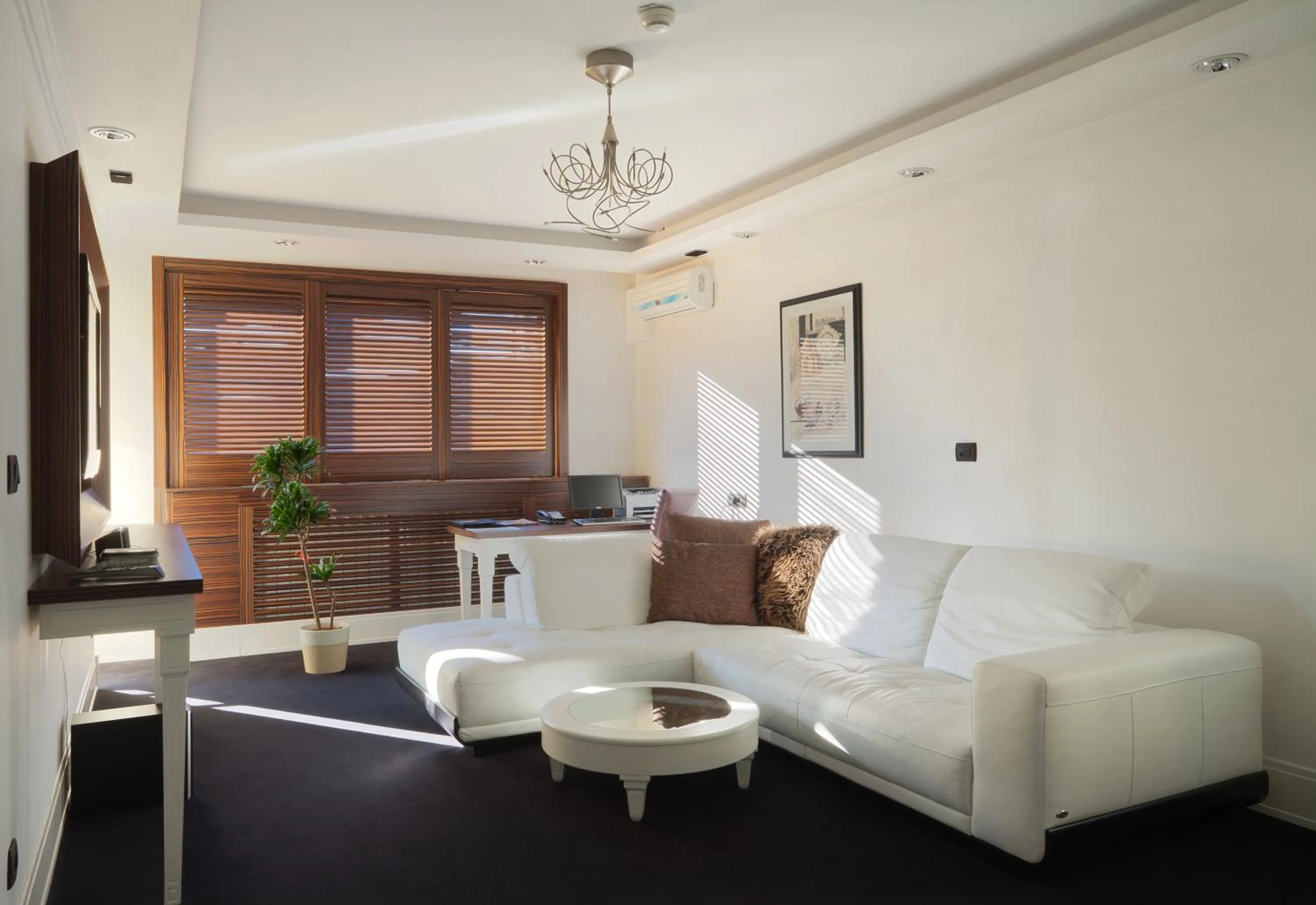 Living room in Garni Hotel Crystal