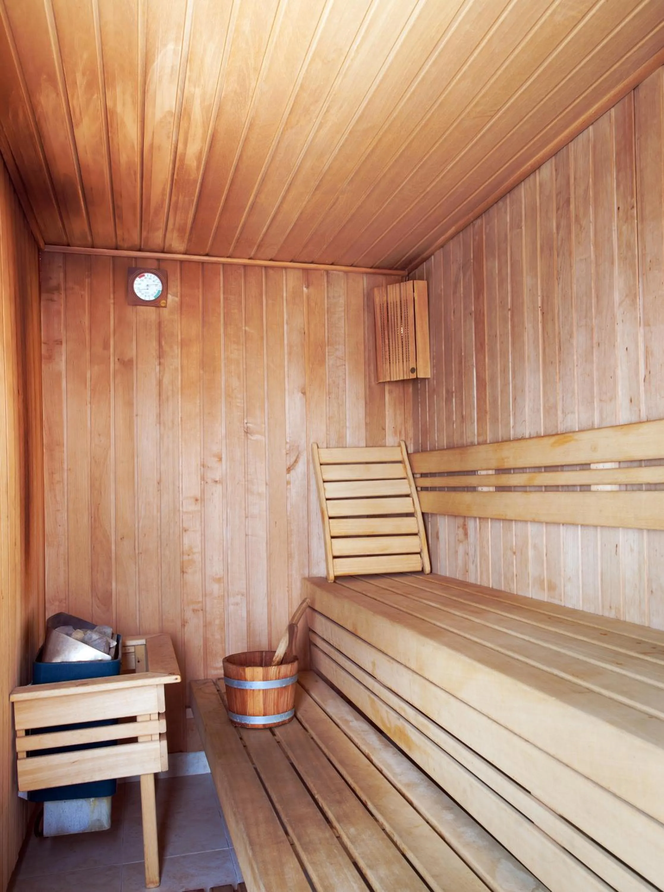Sauna in Garni Hotel Crystal