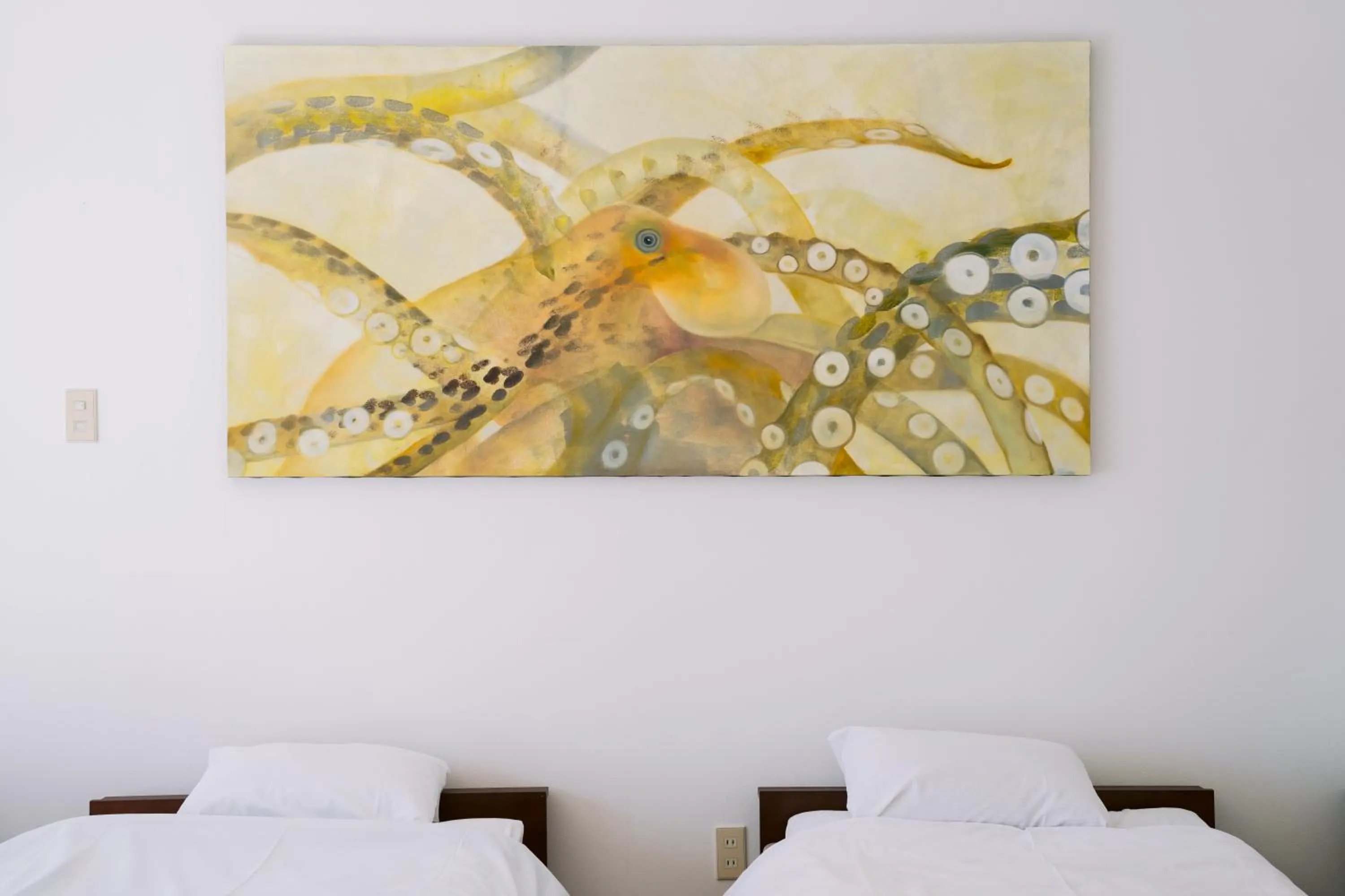 Bed in Hotel Kailani