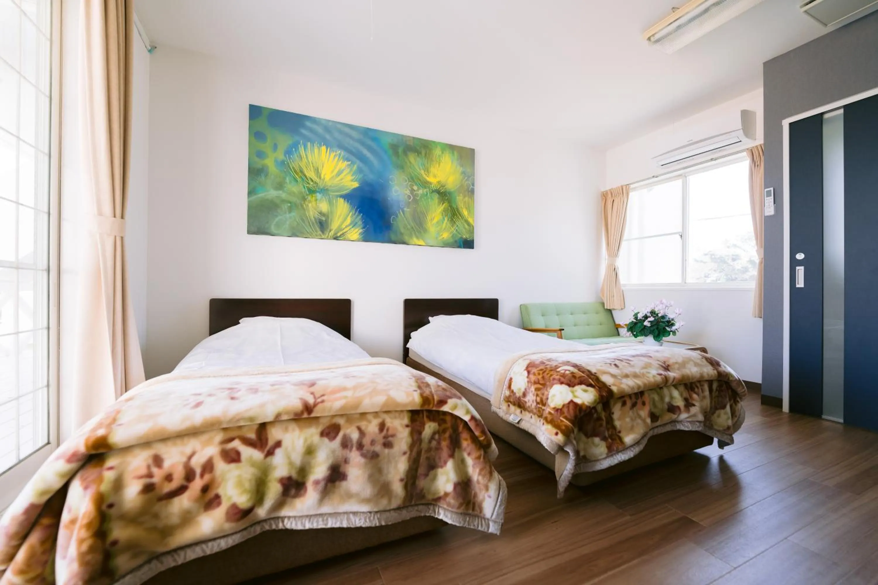 Bed in Hotel Kailani