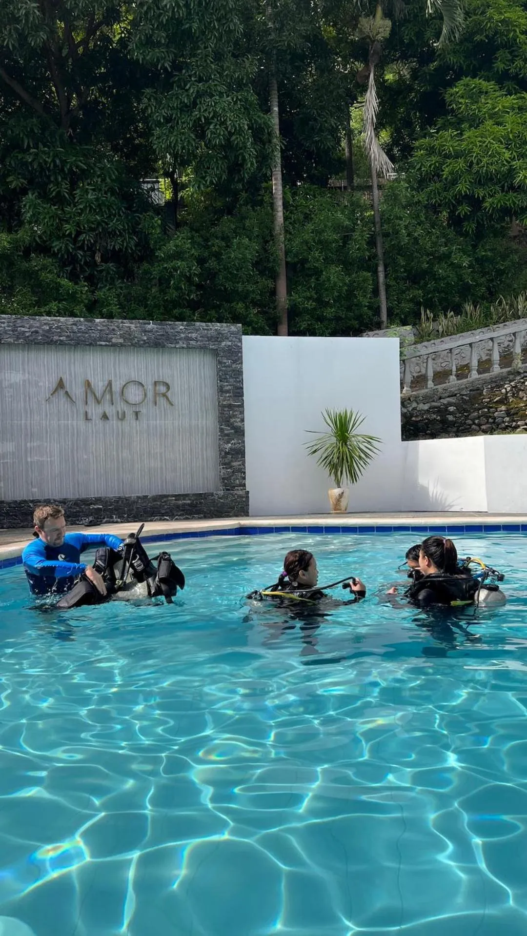 Diving in Amor Laut