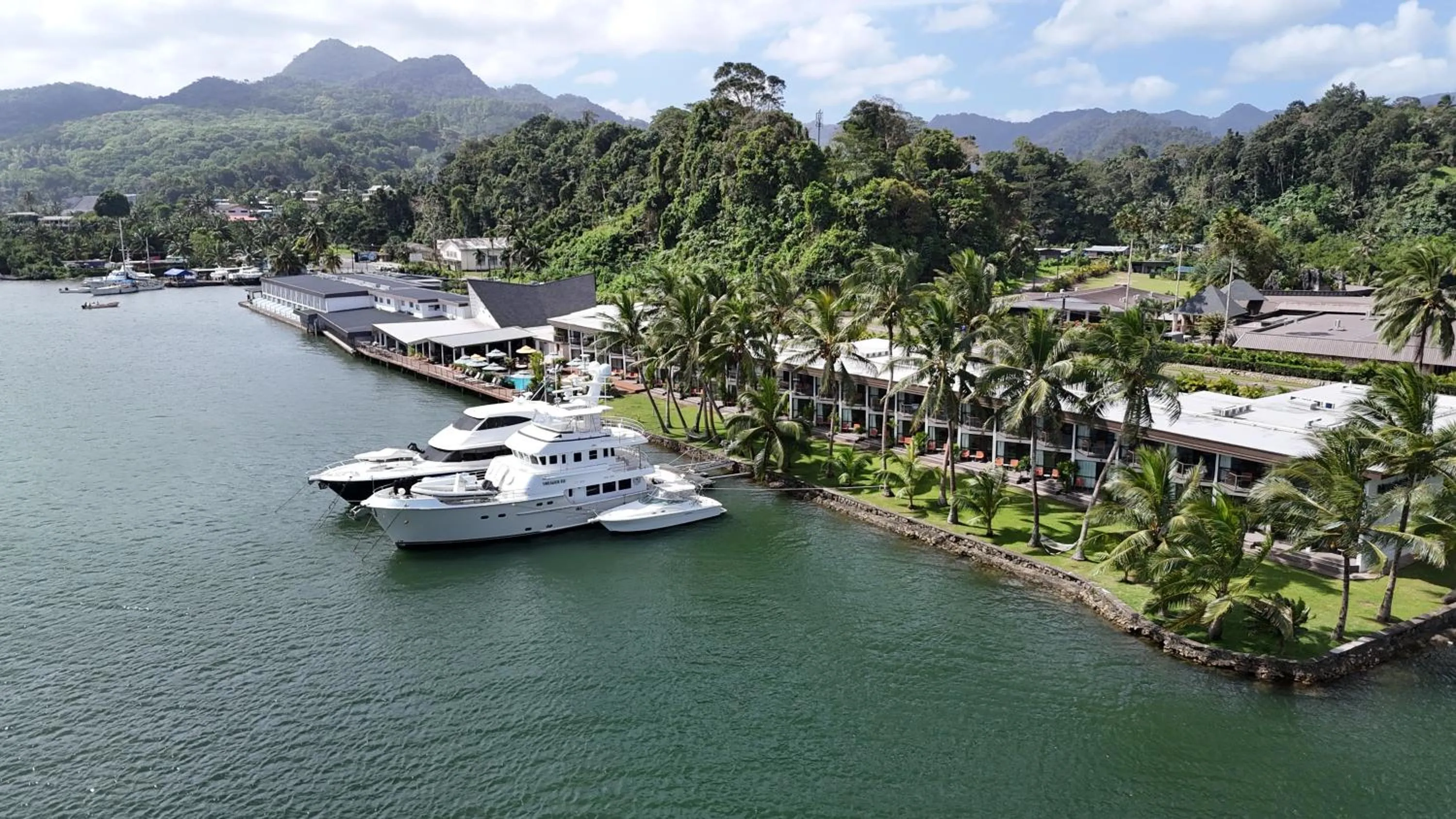Natural landscape in Novotel Suva Lami Bay