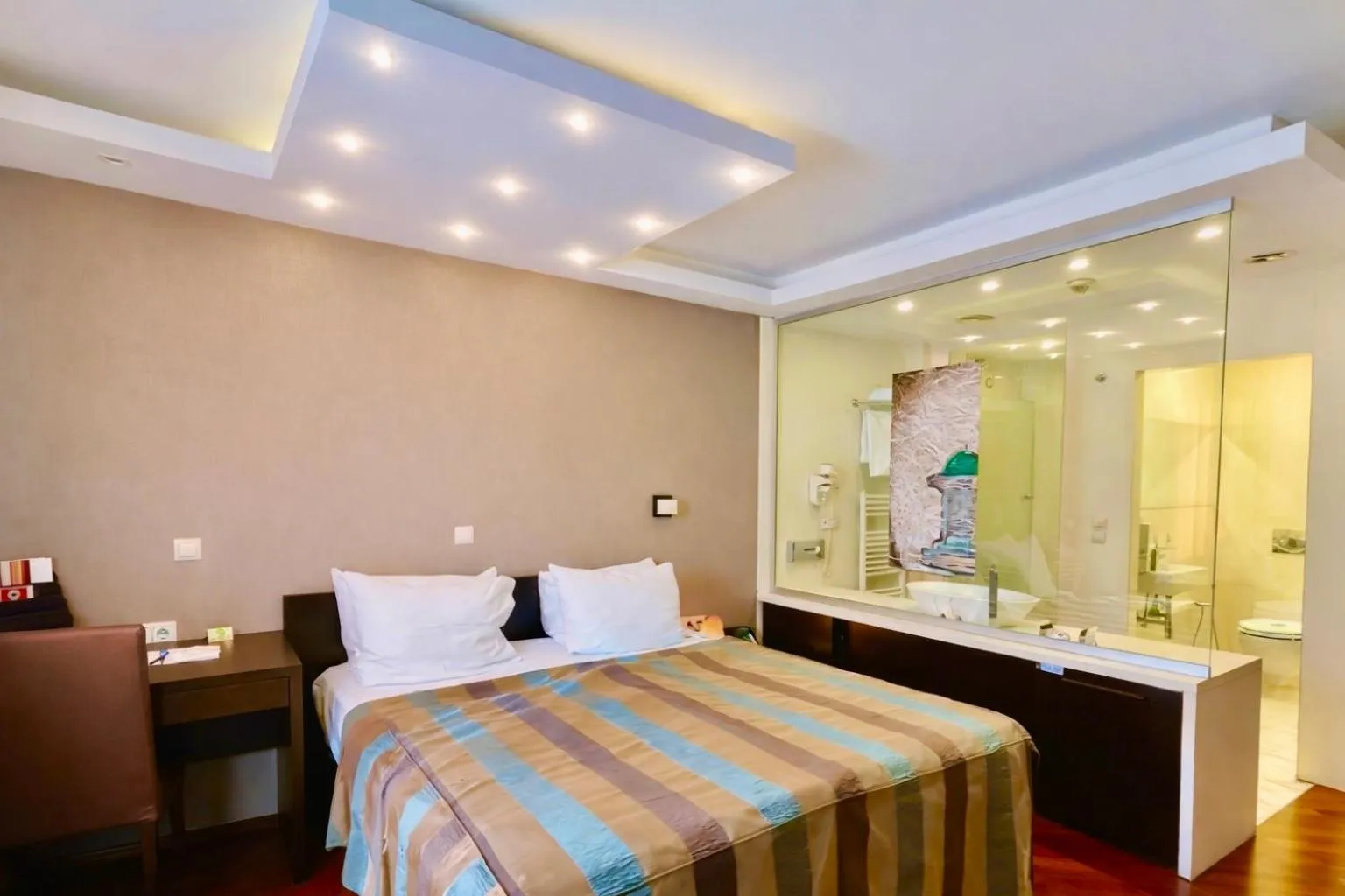 Bed in City Boutique Hotel