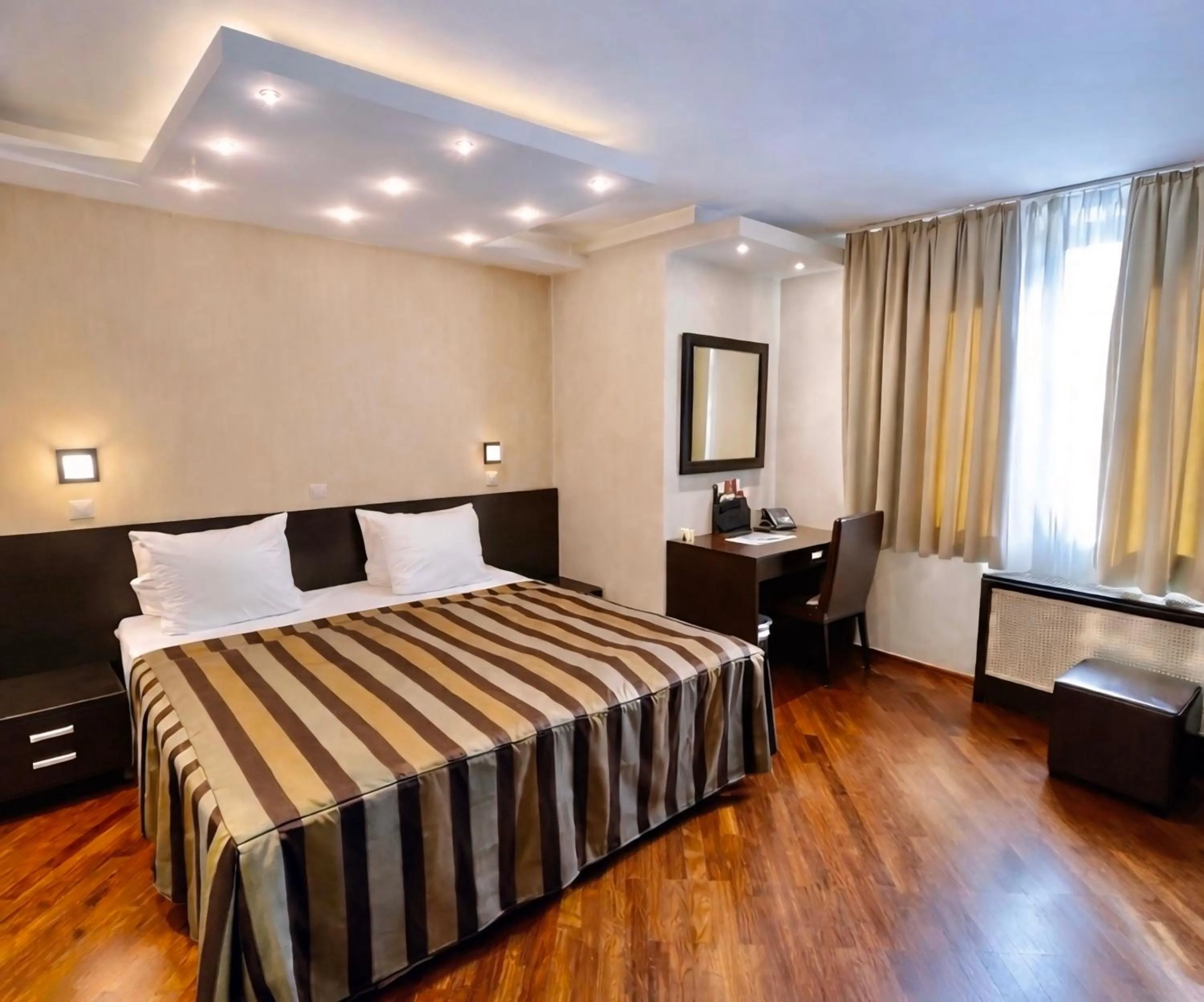 Bed in City Boutique Hotel