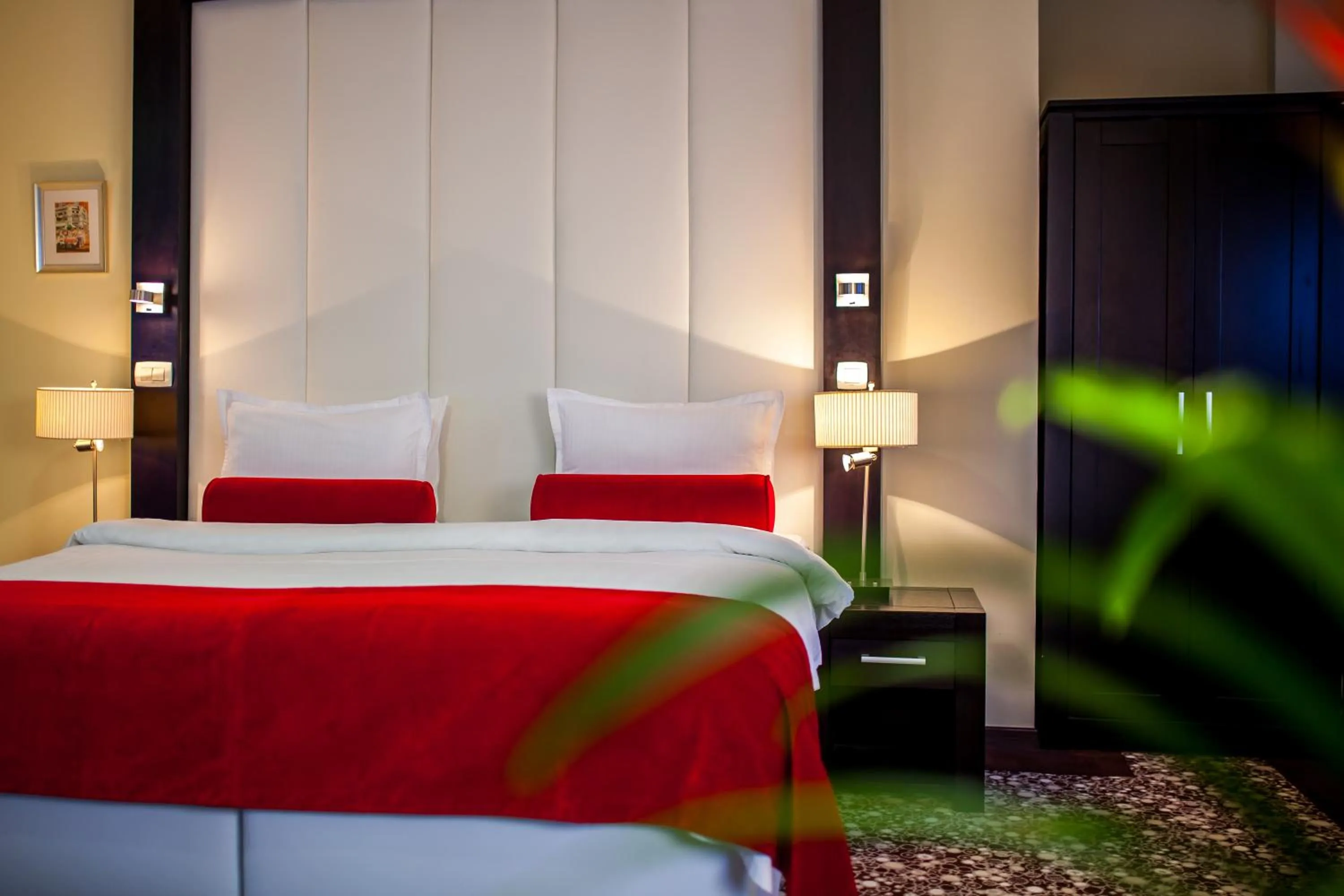 Bed in Hotel Central Sarajevo - Gym, Pool & Spa