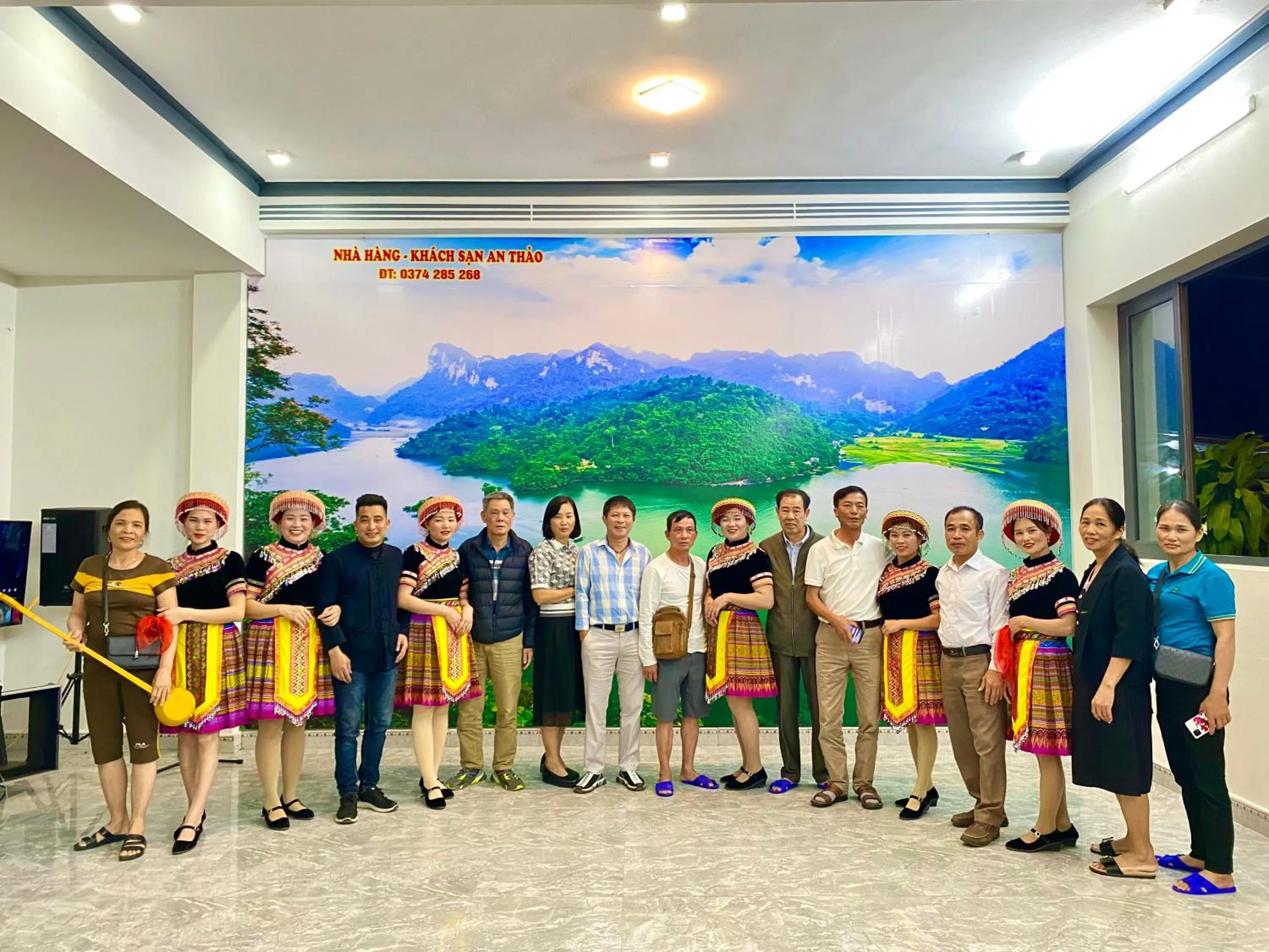 Lobby or reception in An Thảo Ba Bể Hotel