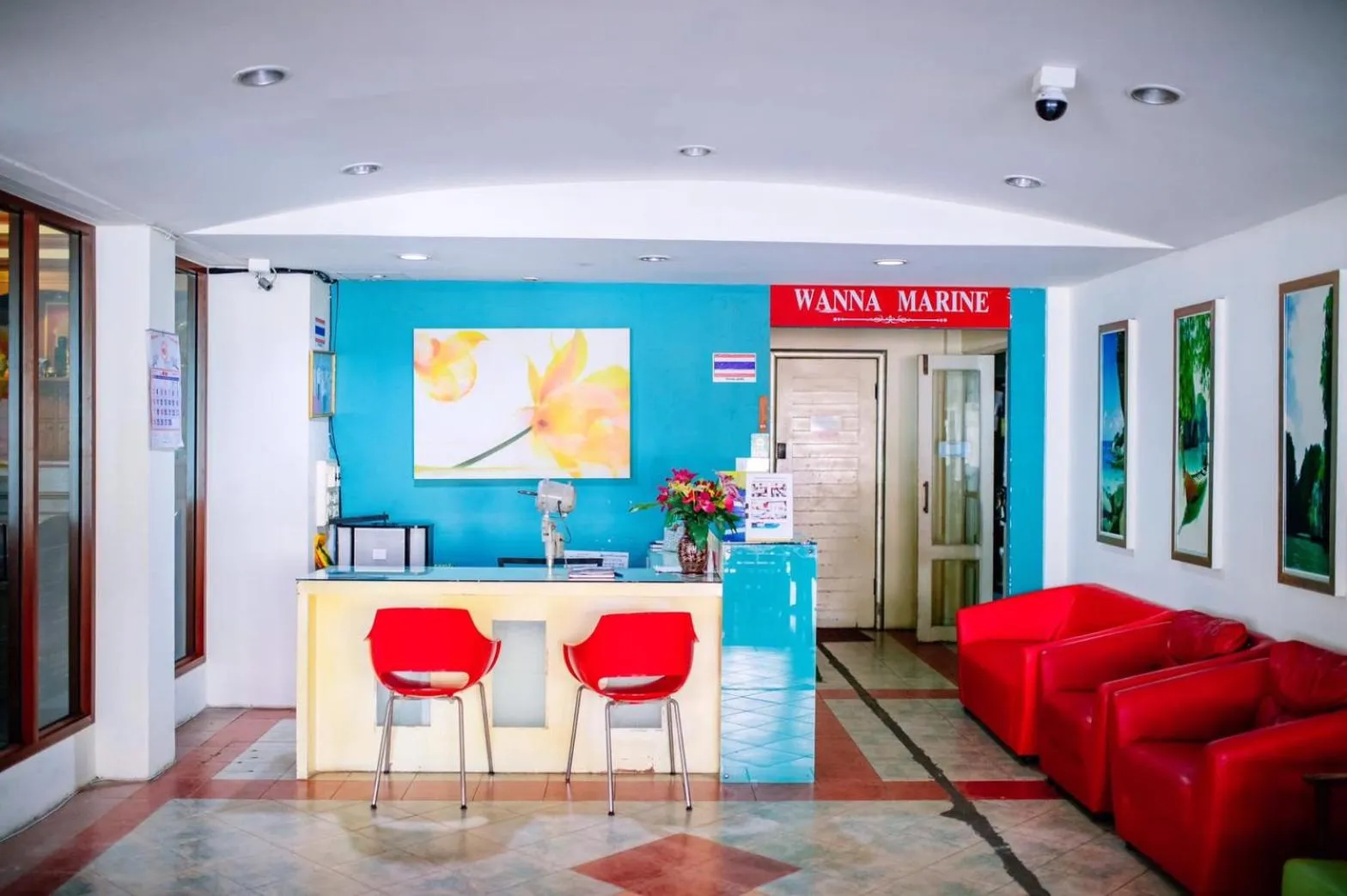 Lobby or reception in Wanna Marine