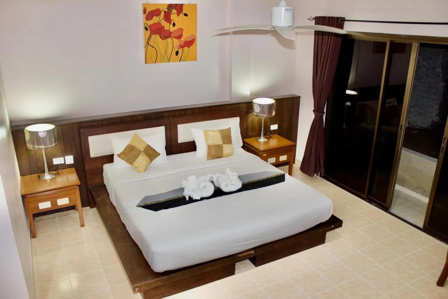 Bedroom, Bed in Wanna Marine