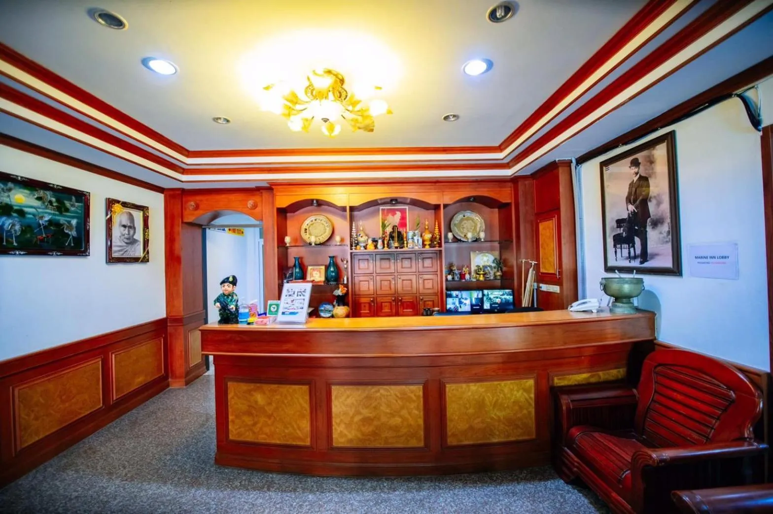 Lobby or reception in Wanna Marine