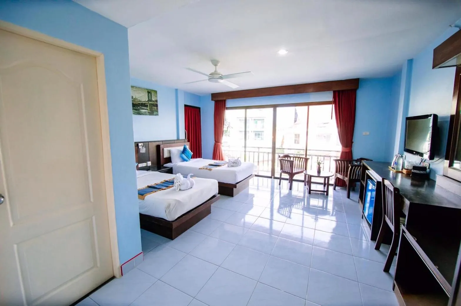 Bedroom, Bed in Wanna Marine