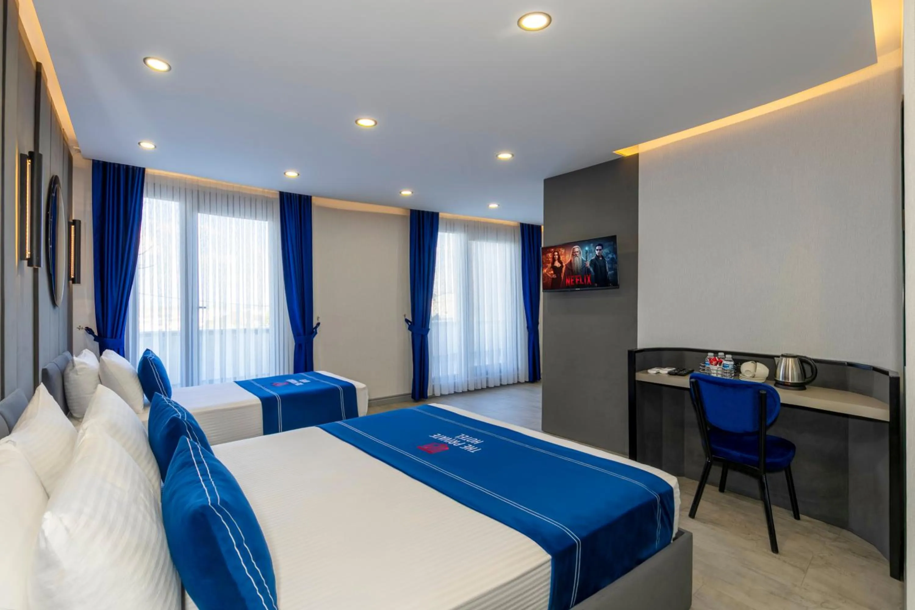 Bed in The Private Airport Hotel