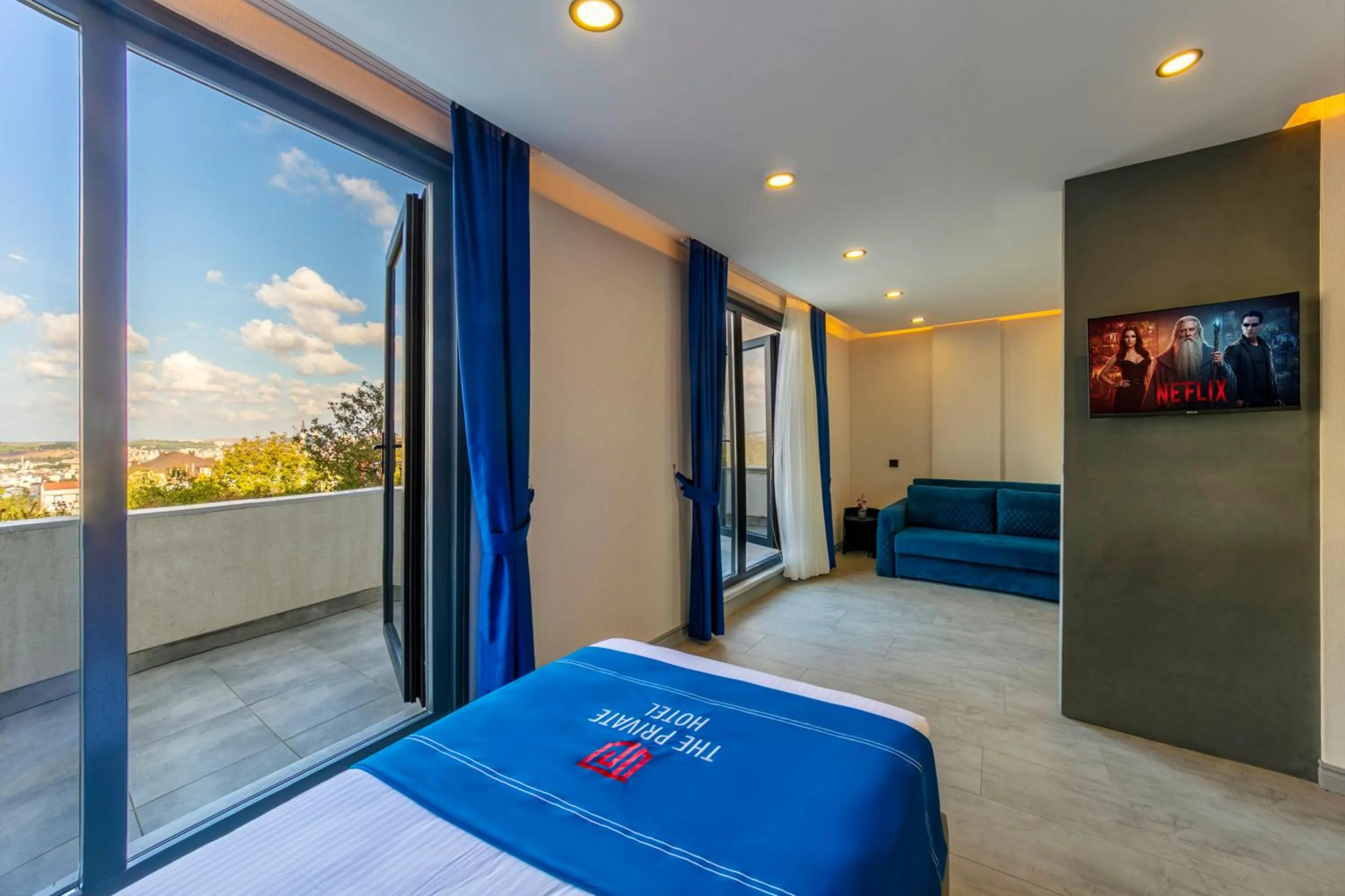 Bed in The Private Airport Hotel