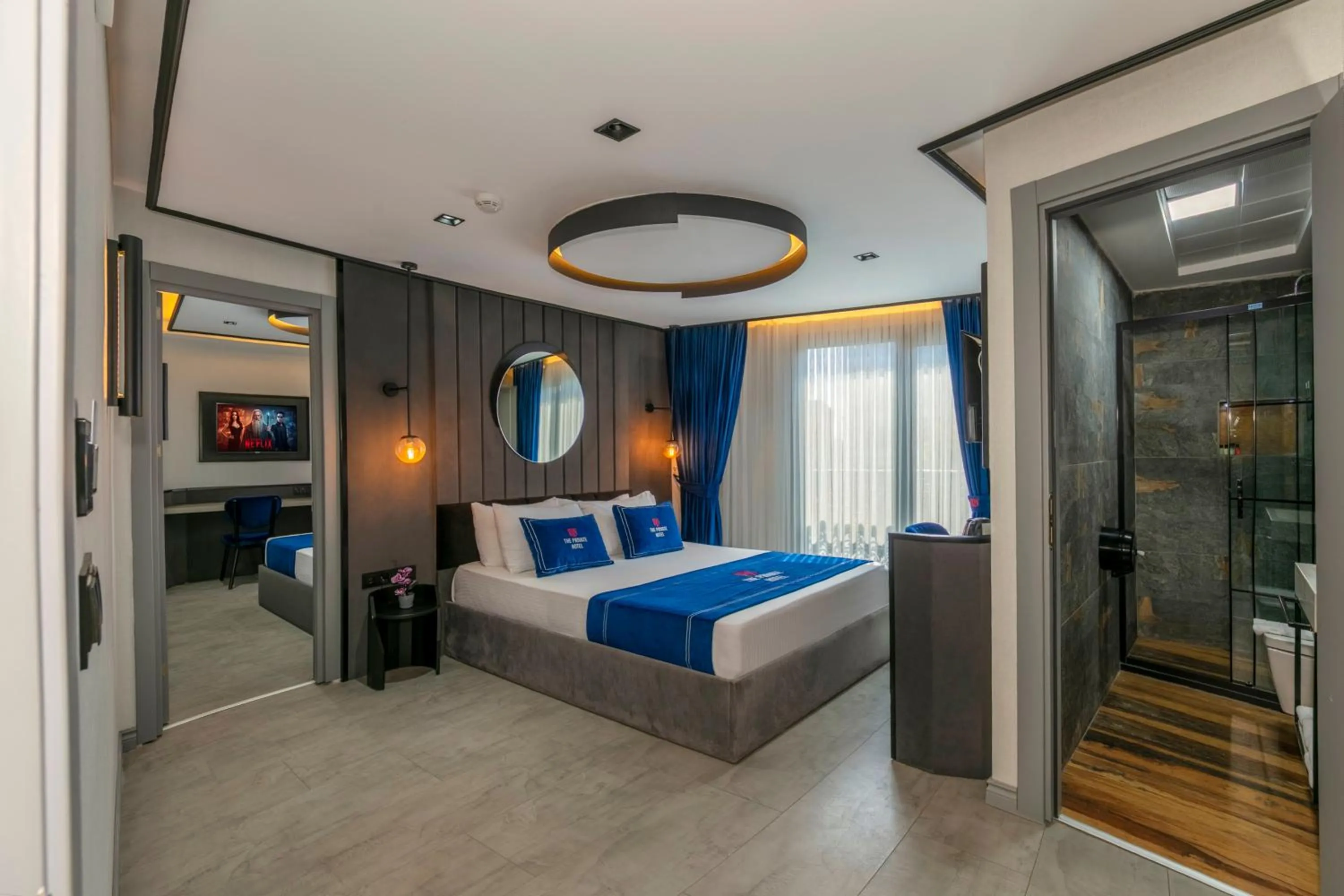 Bed in The Private Airport Hotel