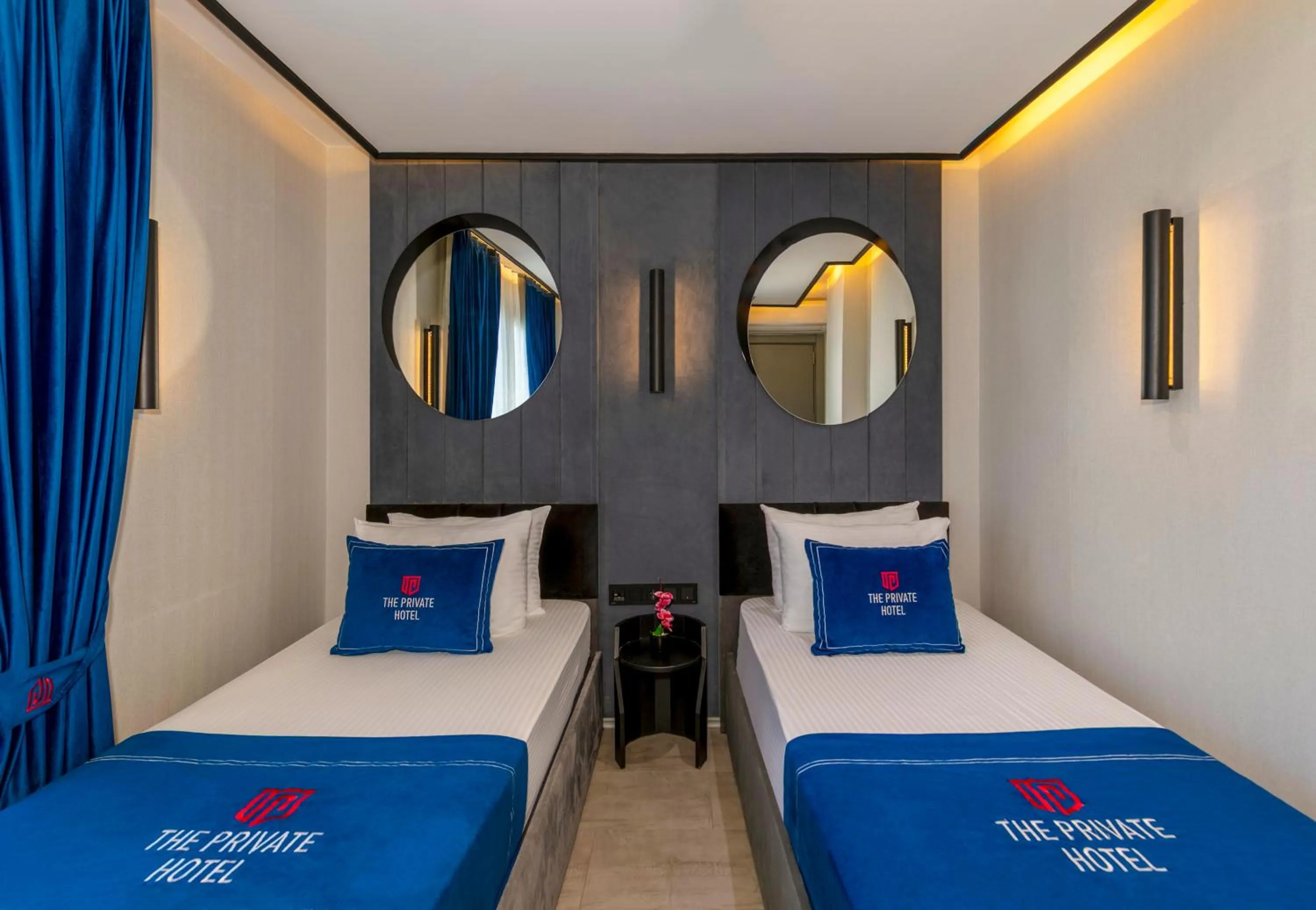 Bed in The Private Airport Hotel