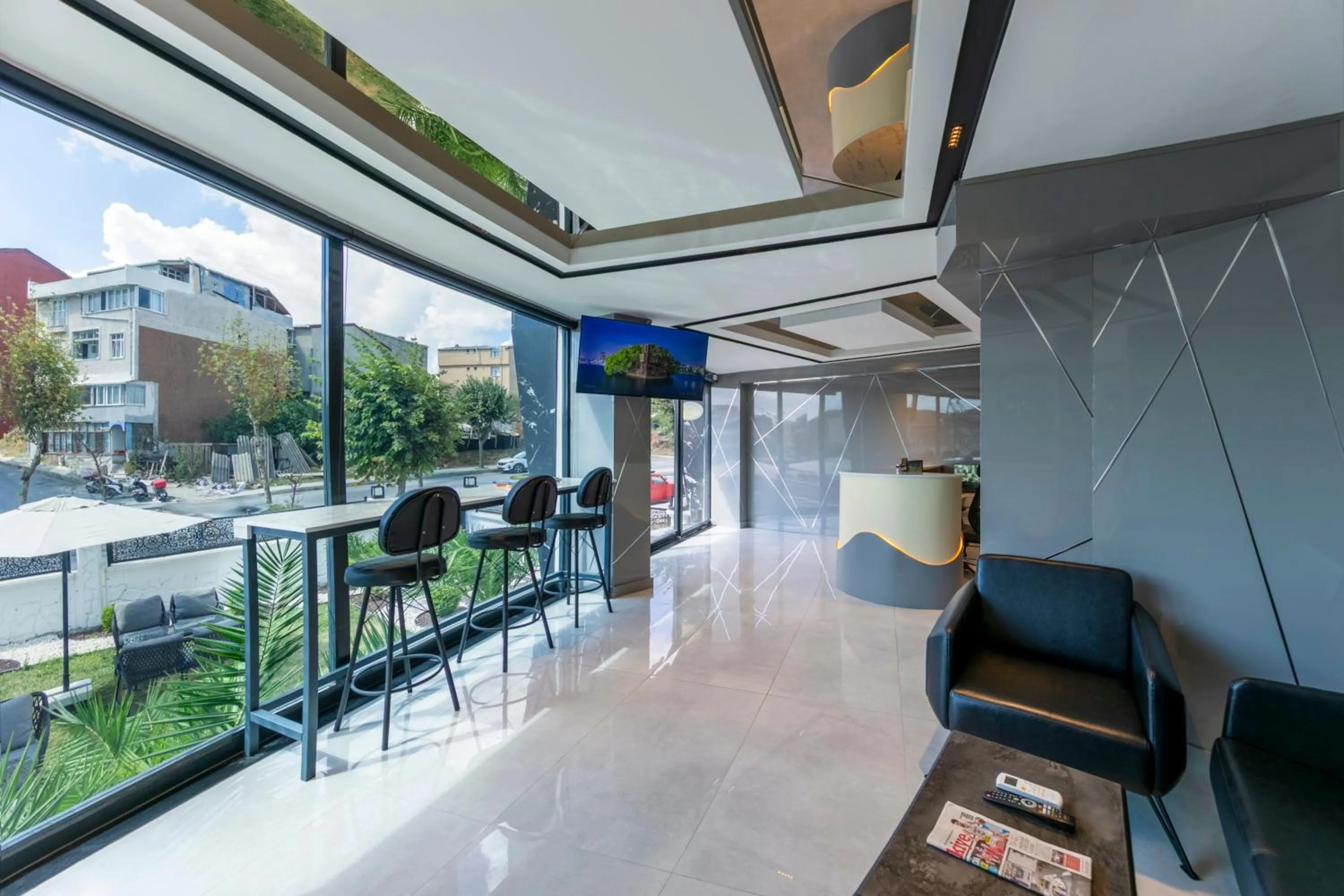 Lobby or reception in The Private Airport Hotel