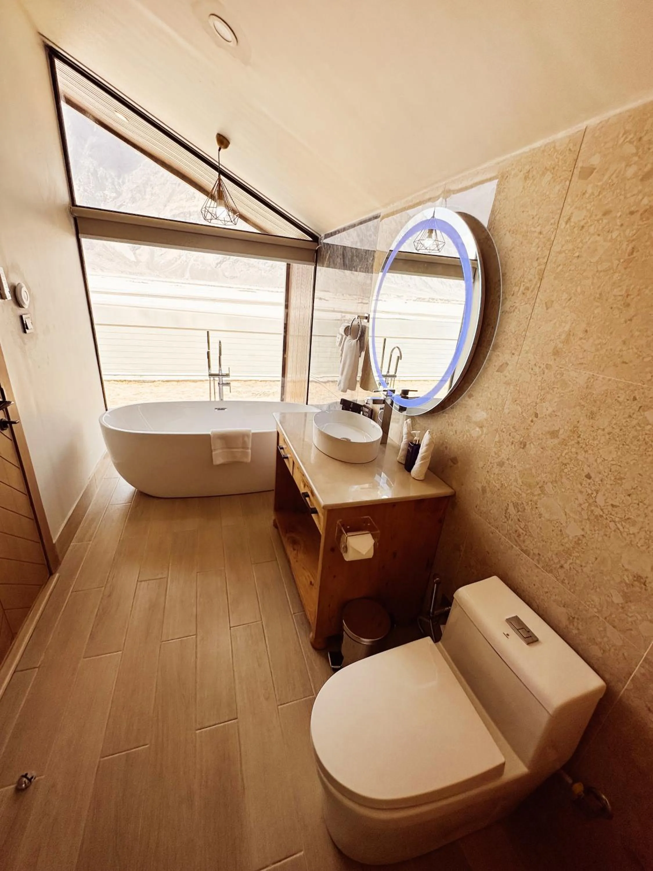 Toilet in Khoj Resorts Shigar