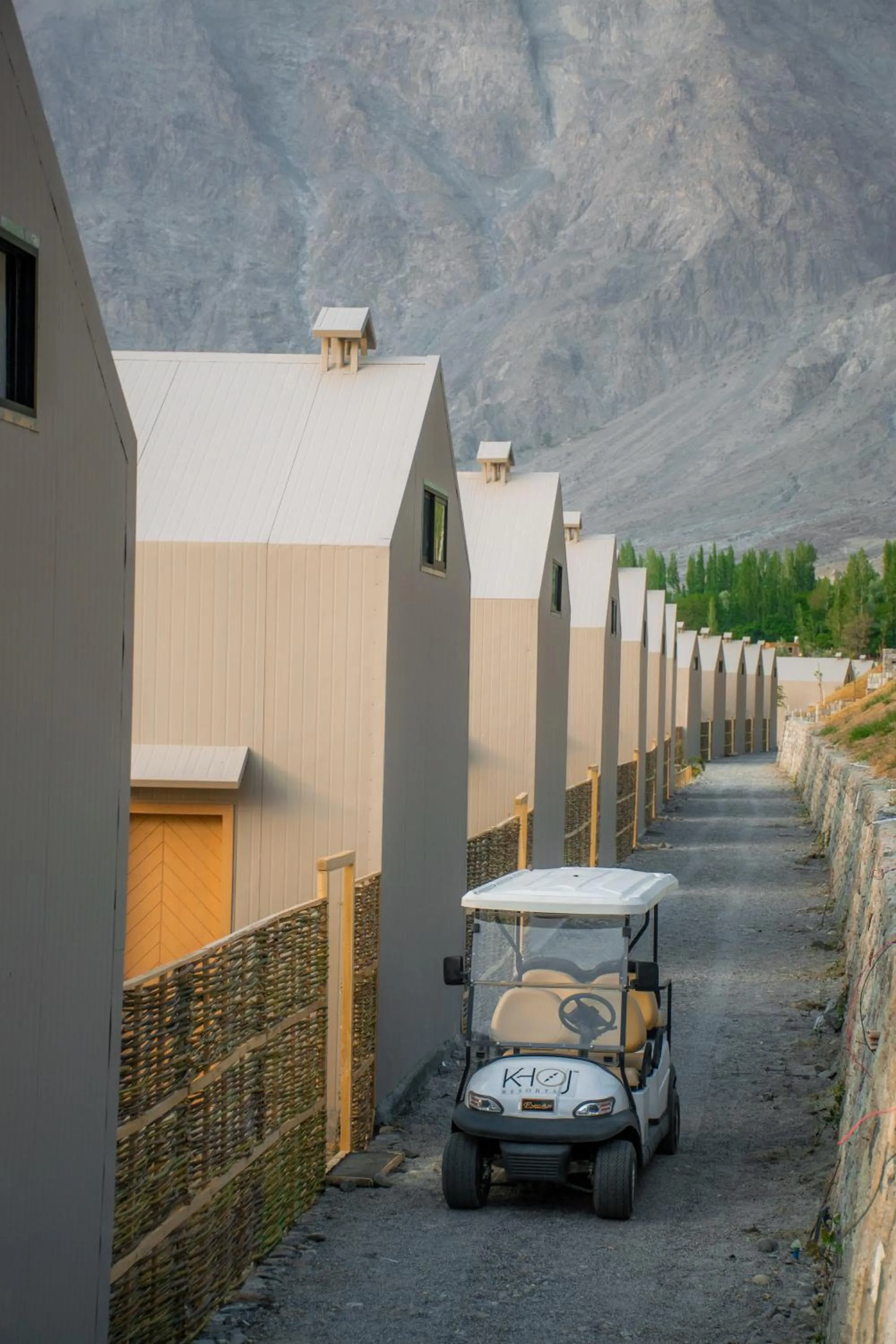 Property building in Khoj Resorts Shigar