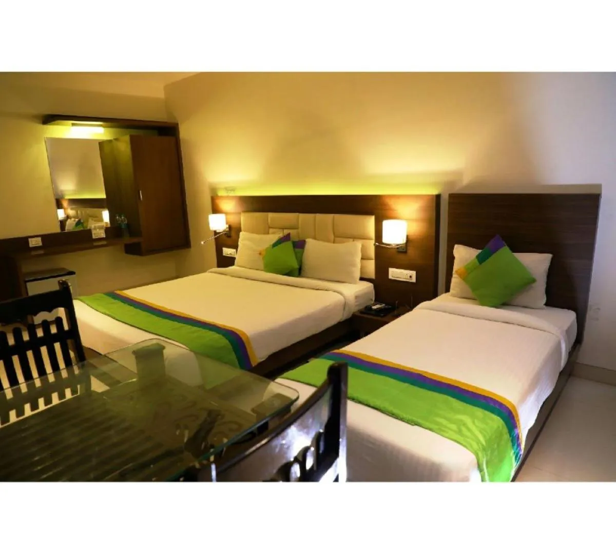 Bed in Hotel Silver Paradise