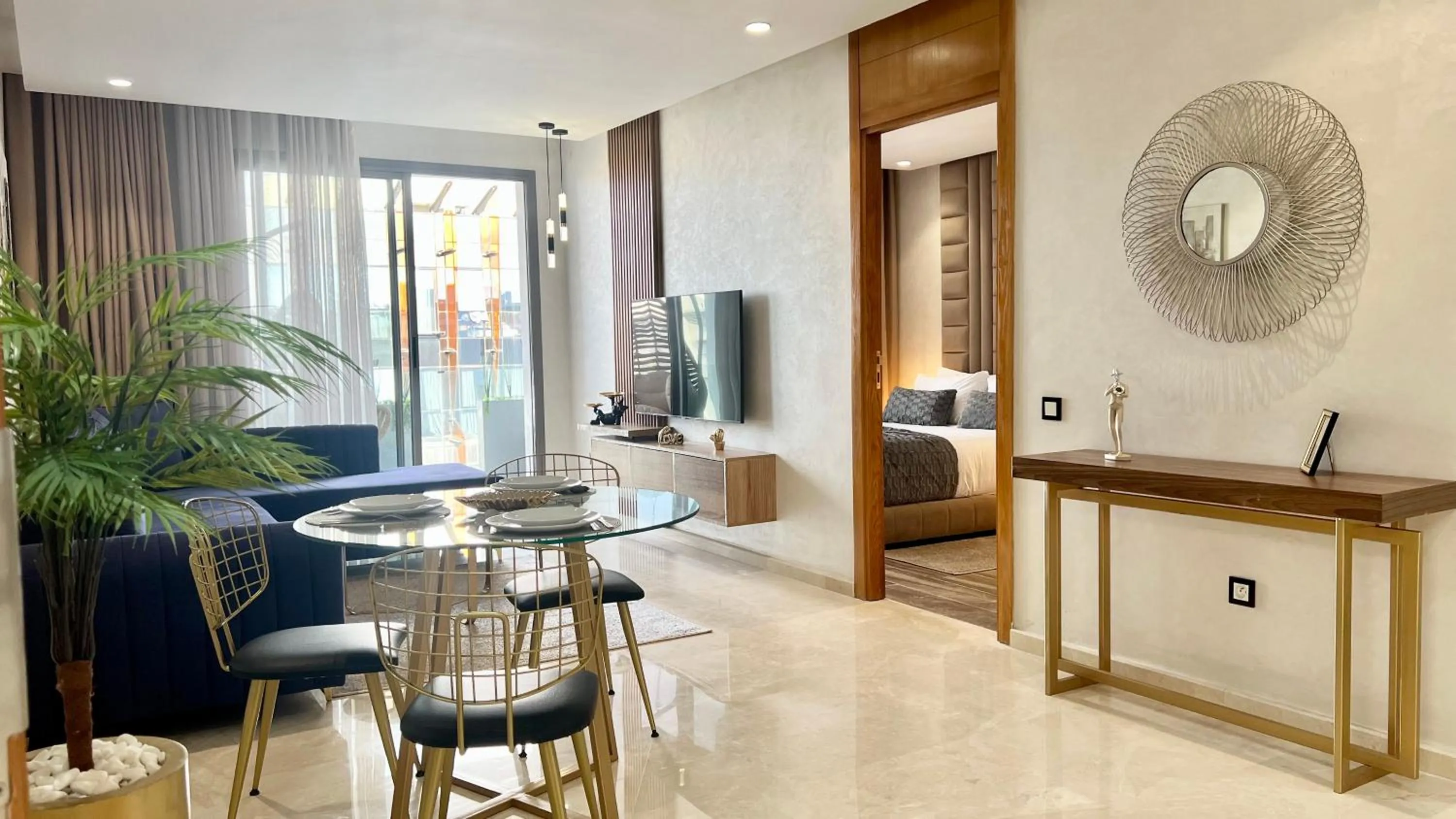 Living room in ZEN Suites Hotel Massira