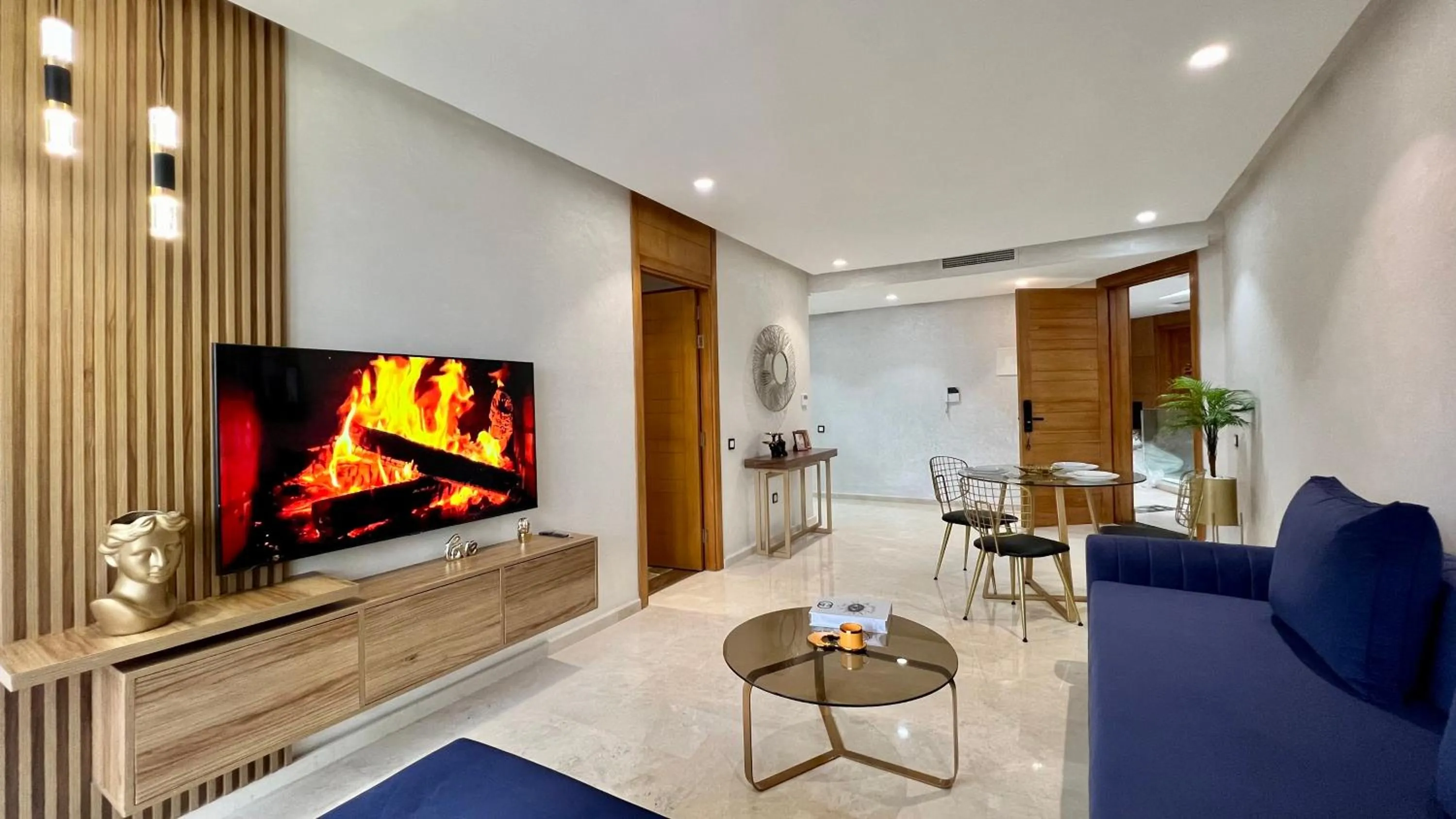 Living room in ZEN Suites Hotel Massira