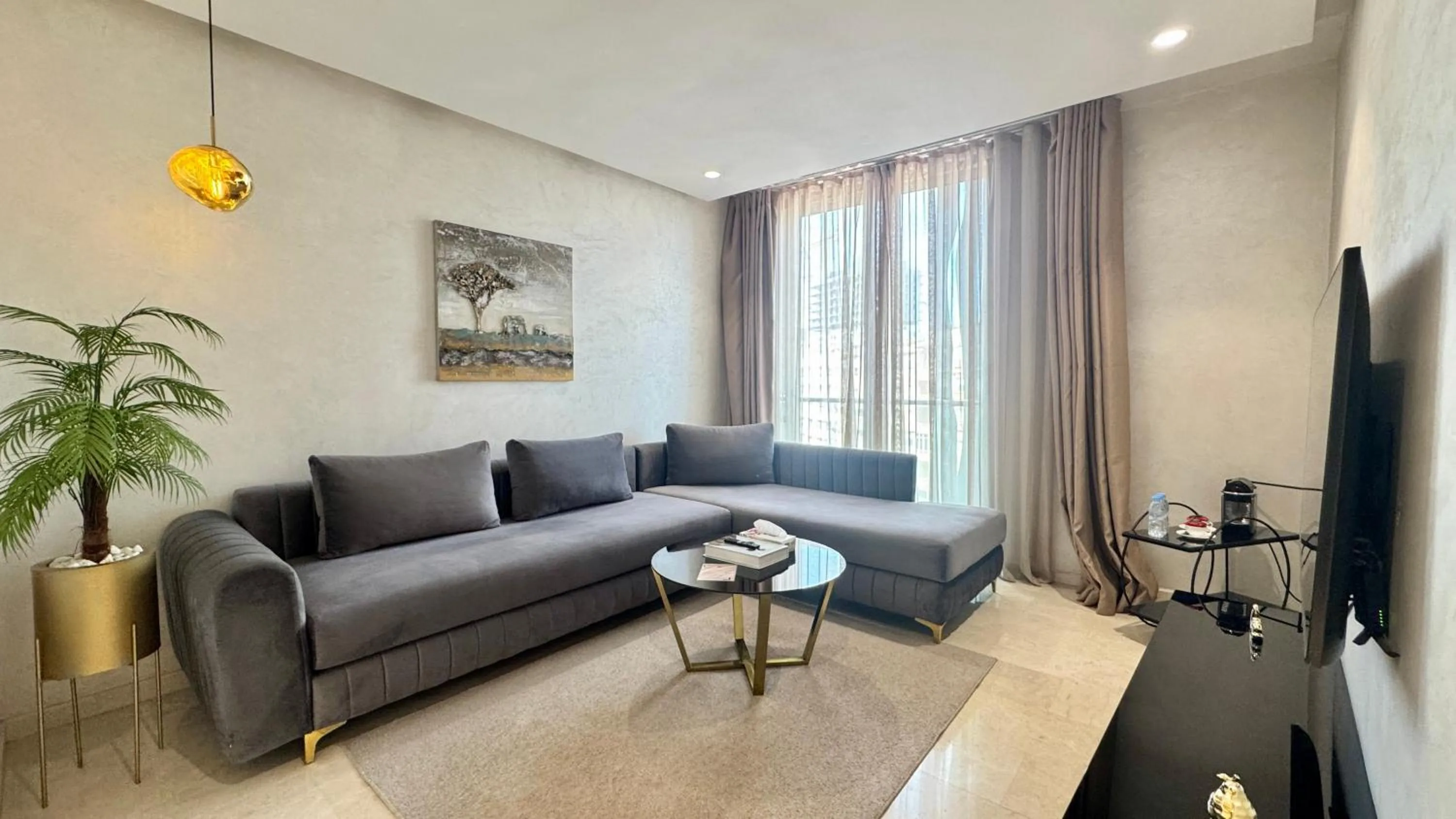 Living room in ZEN Suites Hotel Massira